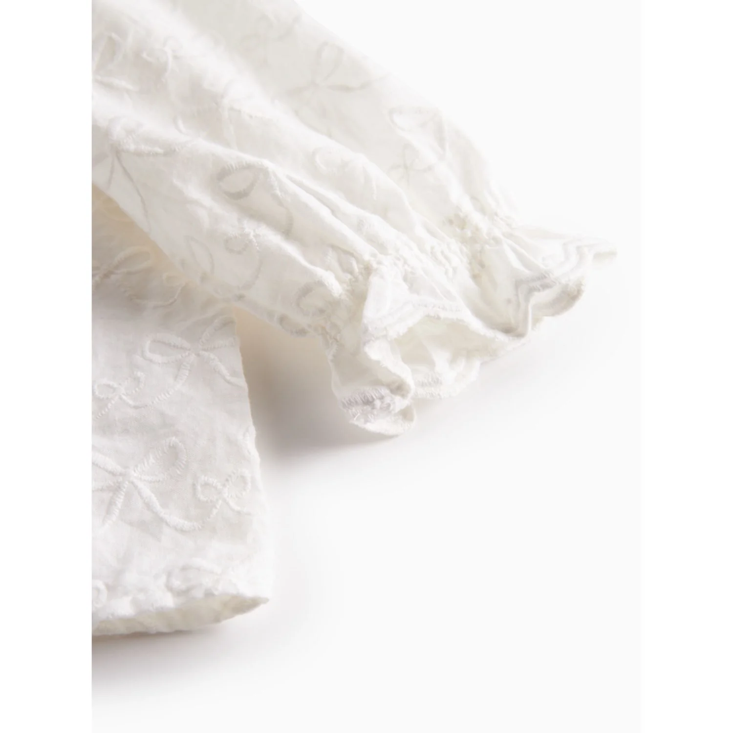 MarMar Cotton Bow White Tonello Blouse - Image 6