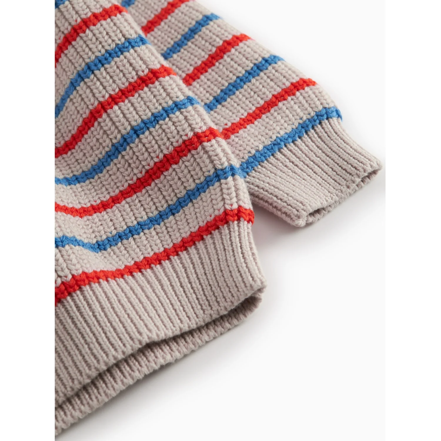 MarMar Cotton Knit EA Stripe Tomato Mix Stripe Teno B Knitted Blouse - Image 5