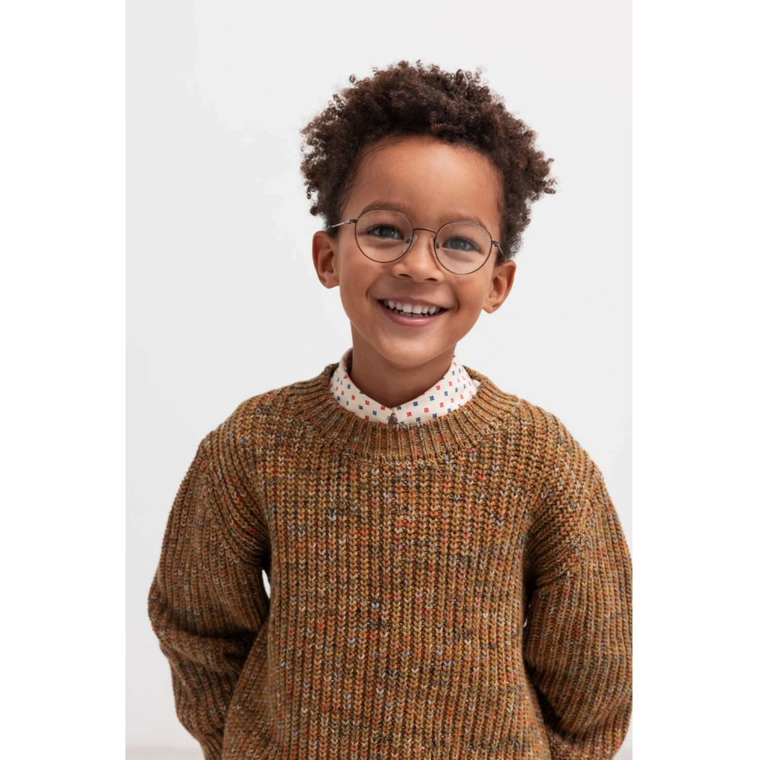 MarMar Cotton Knit Spacedye Dark Bronze Space Teno Knit - Image 2