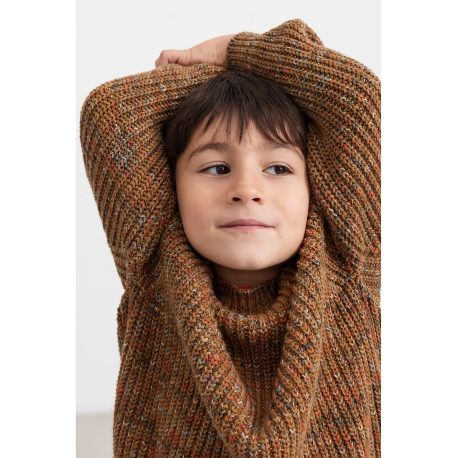 MarMar Cotton Knit Spacedye Dark Bronze Space Teno Knit - Image 5