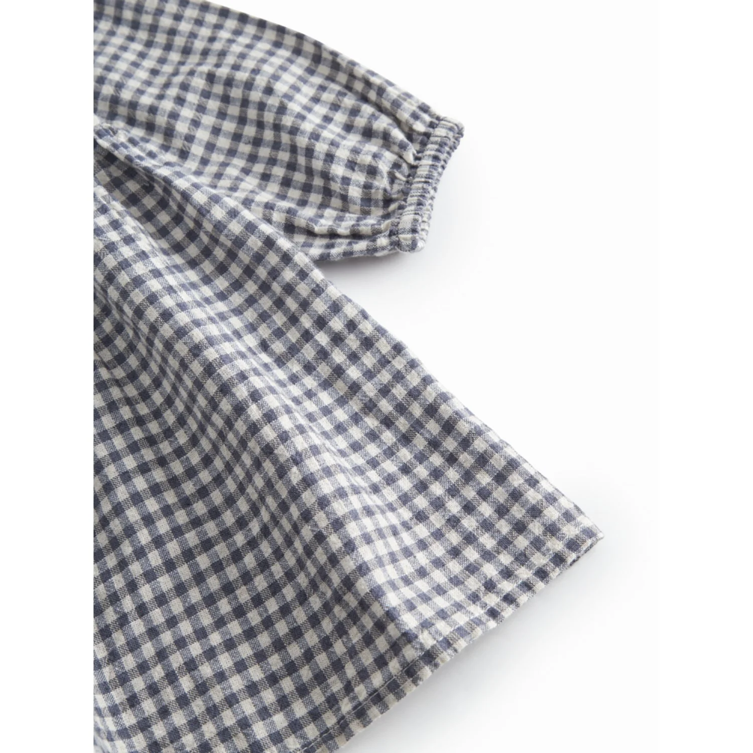 MarMar Cotton Linen Marine Check Dawson B Dress - Image 5