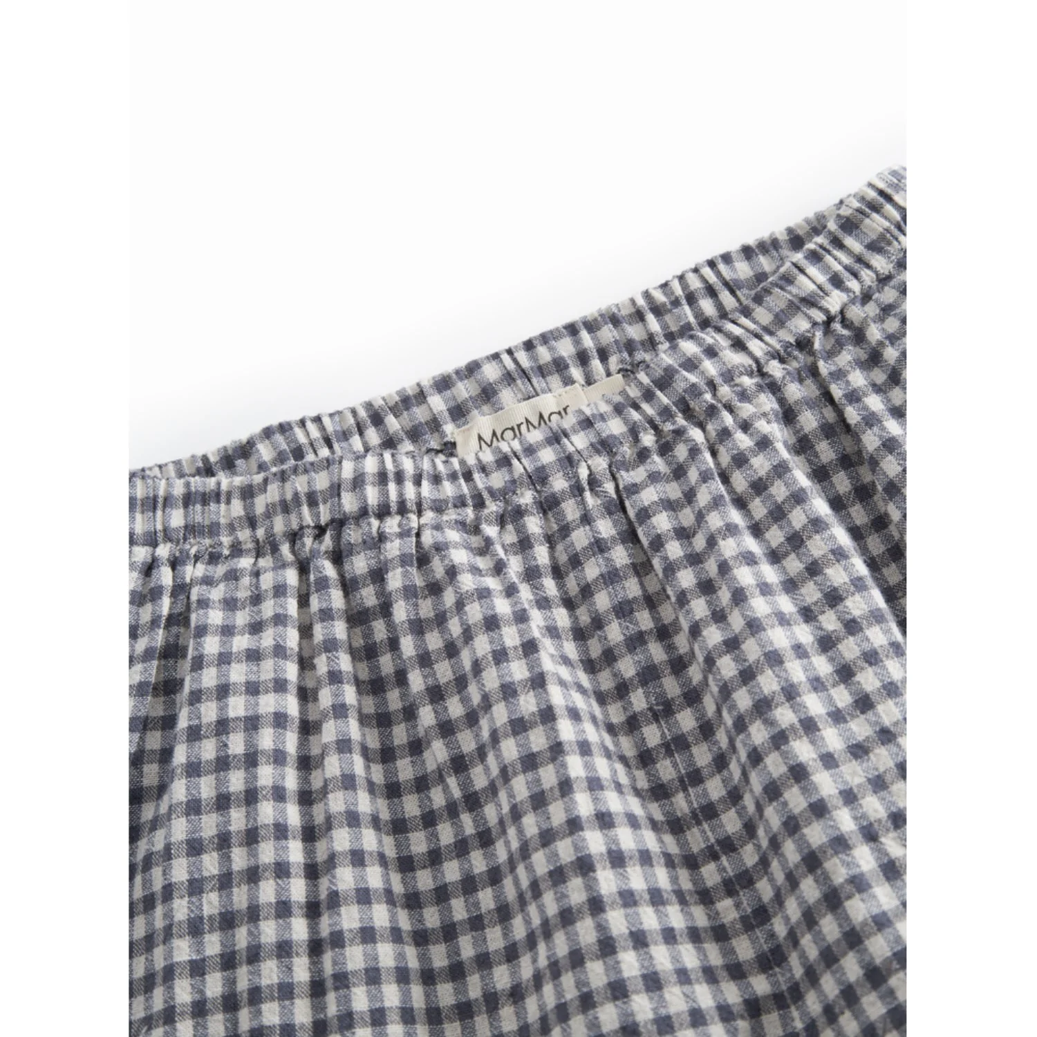 MarMar Cotton Linen Marine Check Panto Pants - Image 3