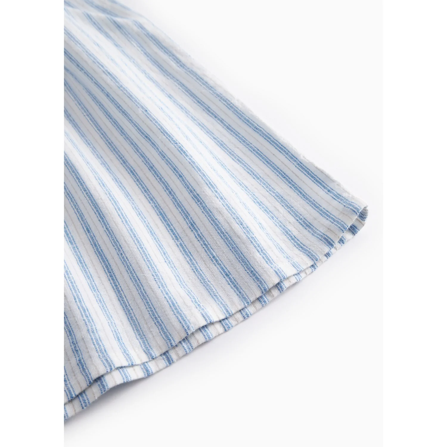 MarMar Cotton Linen Surf Blue Stripe Dhana Dress - Image 4