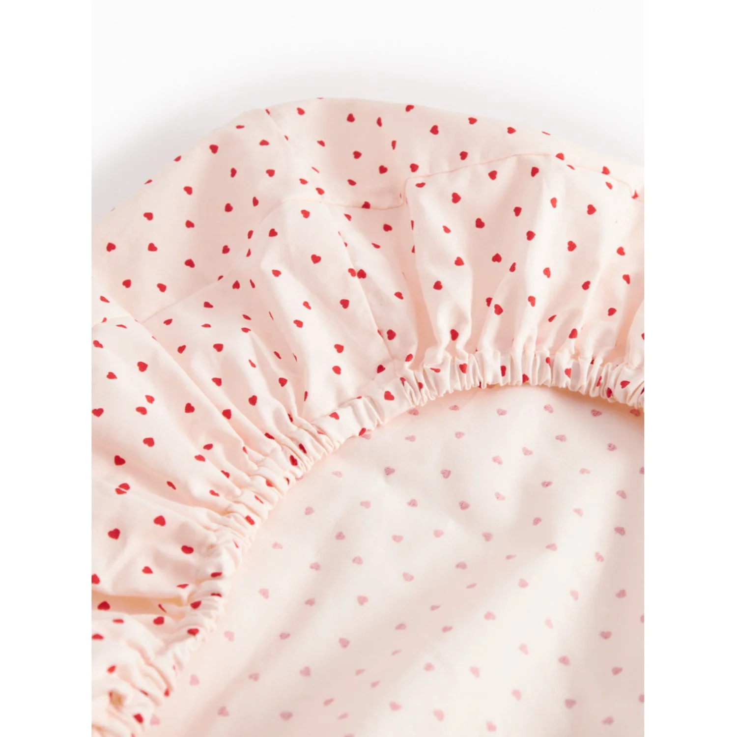 MarMar Cotton Percale Home Happy Hearts Changing Cushion Cover - Image 5