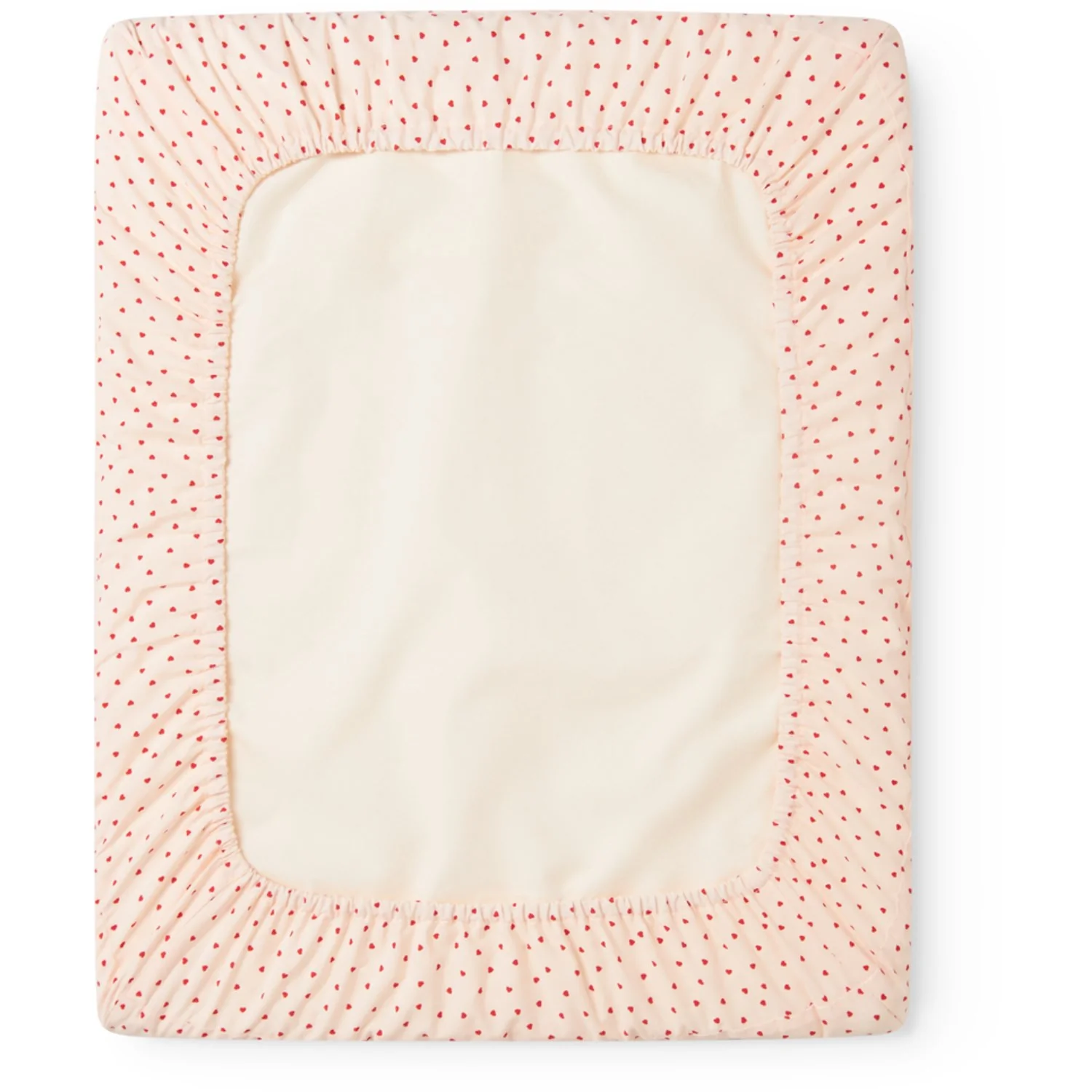 MarMar Cotton Percale Home Happy Hearts Changing Cushion Cover - Image 6