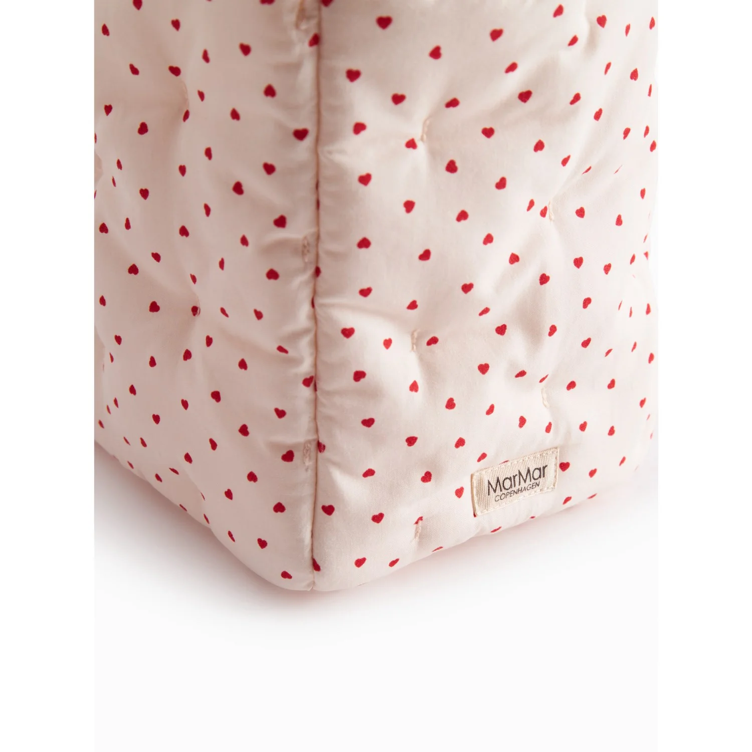 MarMar Cotton Percale Home Happy Hearts Nursery Storage Bags - Image 3