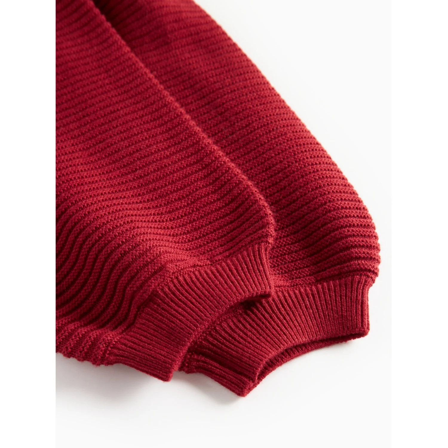 MarMar Cotton Rayon Knit Solid Hibiscus Red Perrin Pants - Image 4