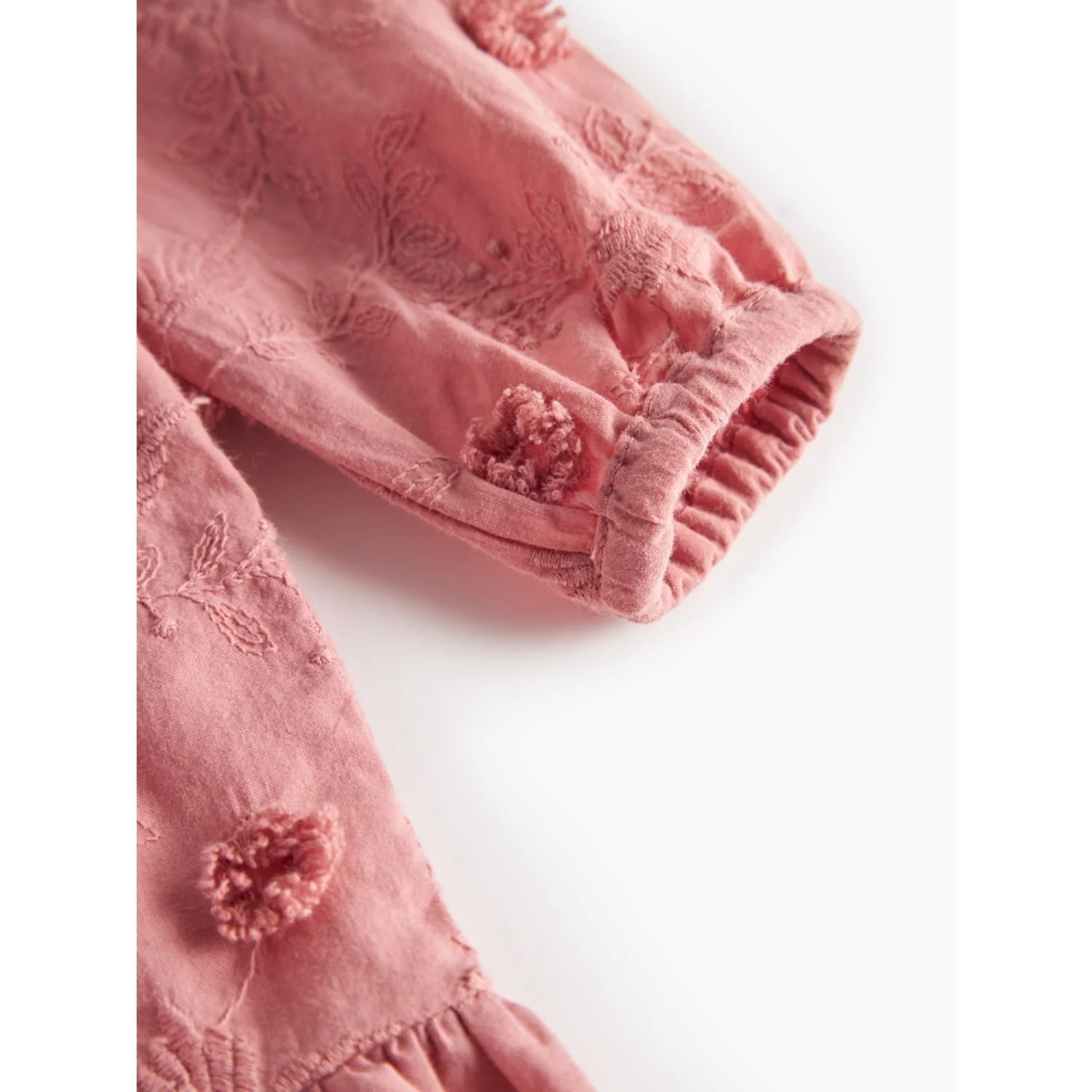 MarMar Embroidery Pink Delight Deas LS Dress - Image 4