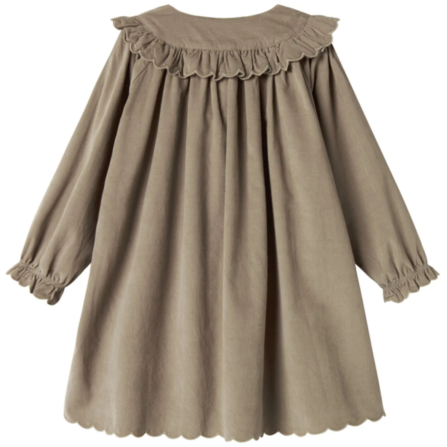 MarMar Fine Cord Mud Delina LS Dress - Image 4