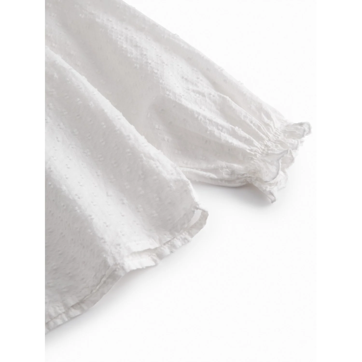 MarMar Fine Dobby White Trissy Blouse - Image 4