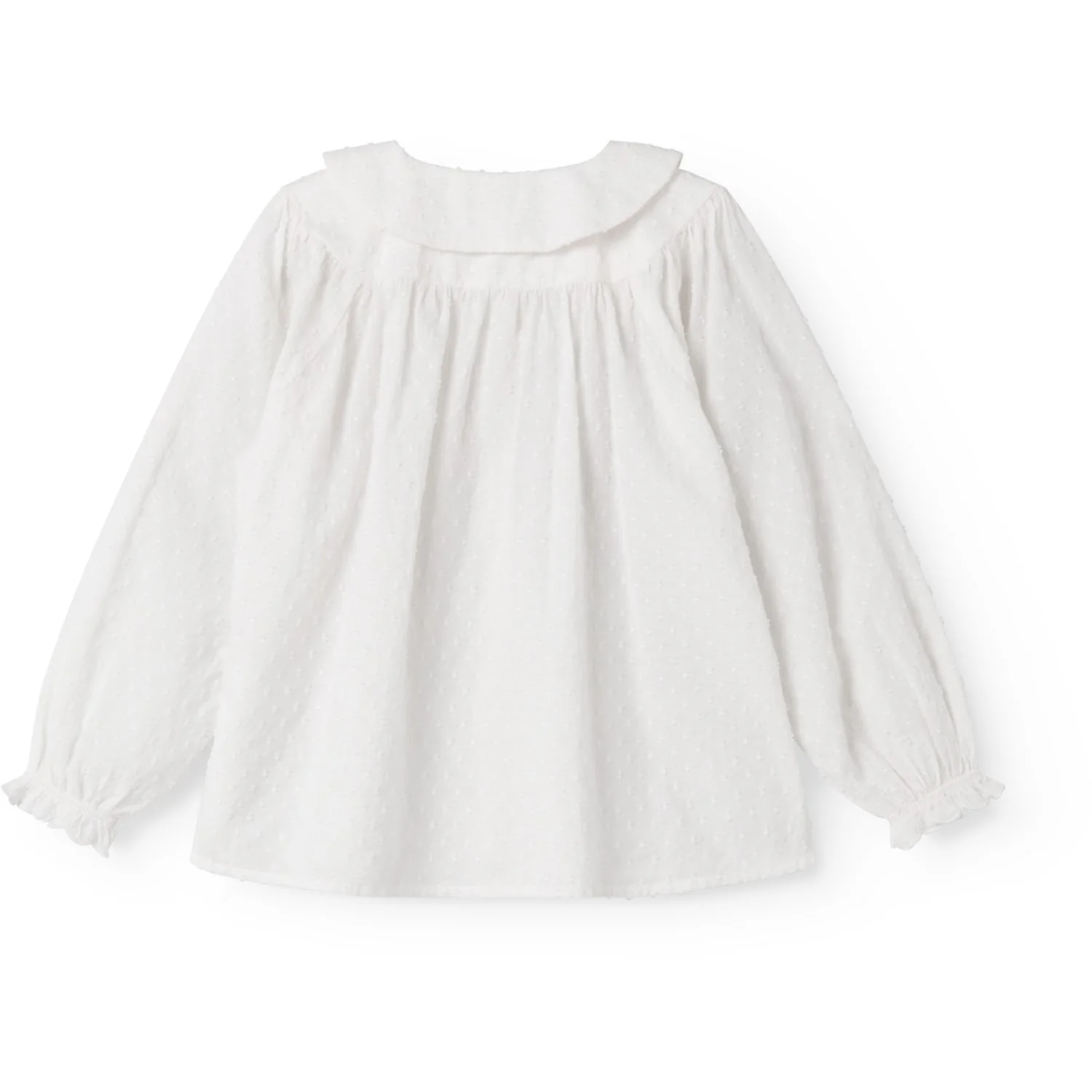 MarMar Fine Dobby White Trissy Blouse - Image 5