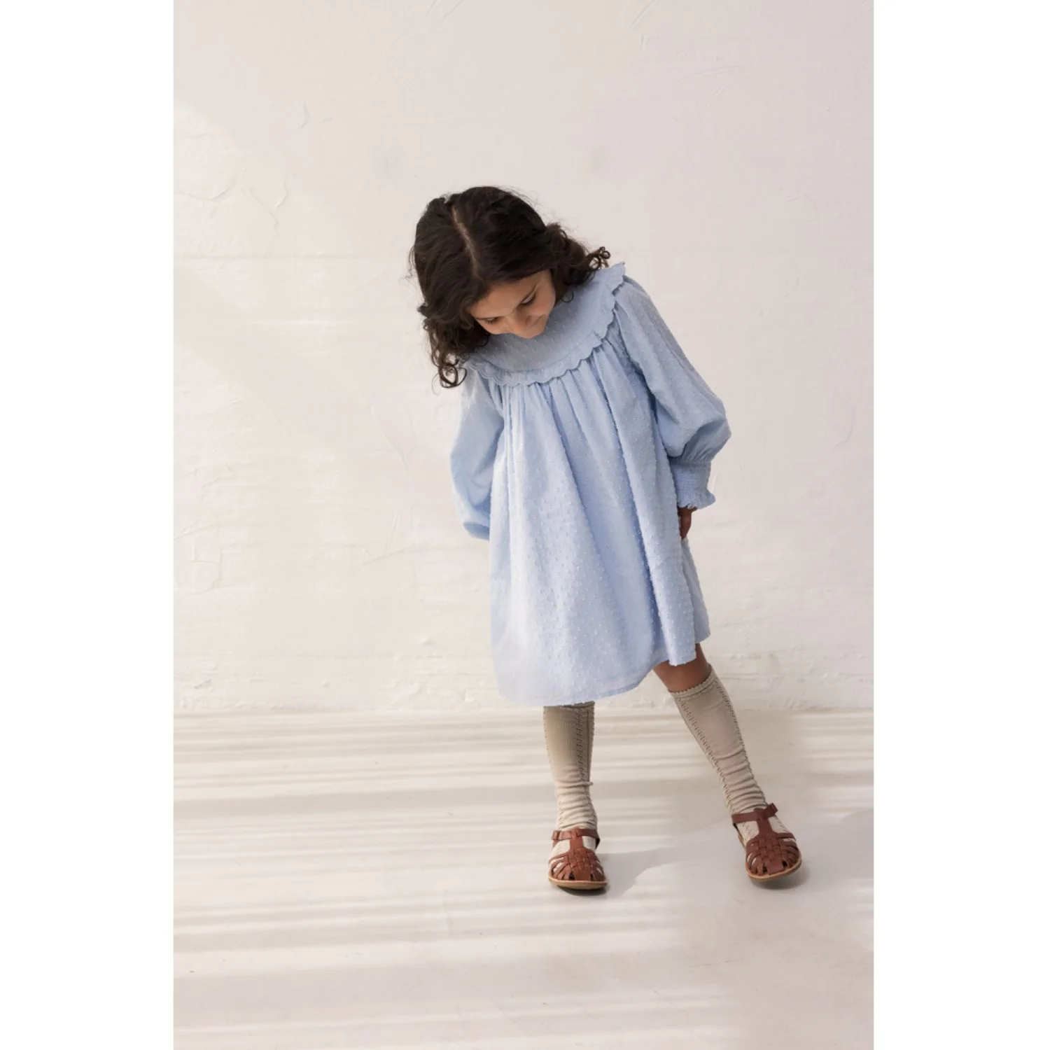 MarMar Fine Dobby Windy Blue Drissy Dress - Image 2