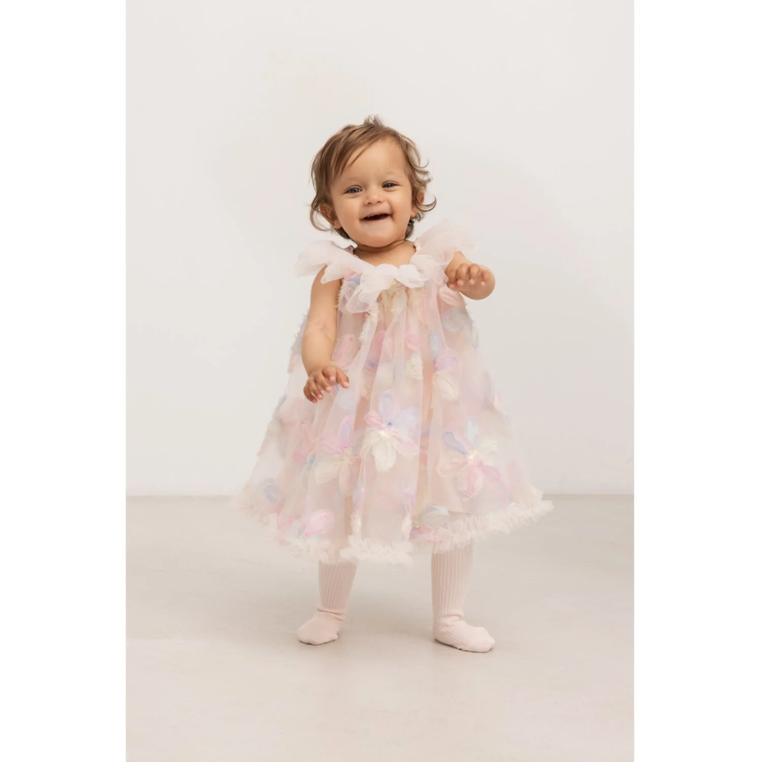 MarMar Flower Tulle Rainbow Tulle Daja Dress - Image 3