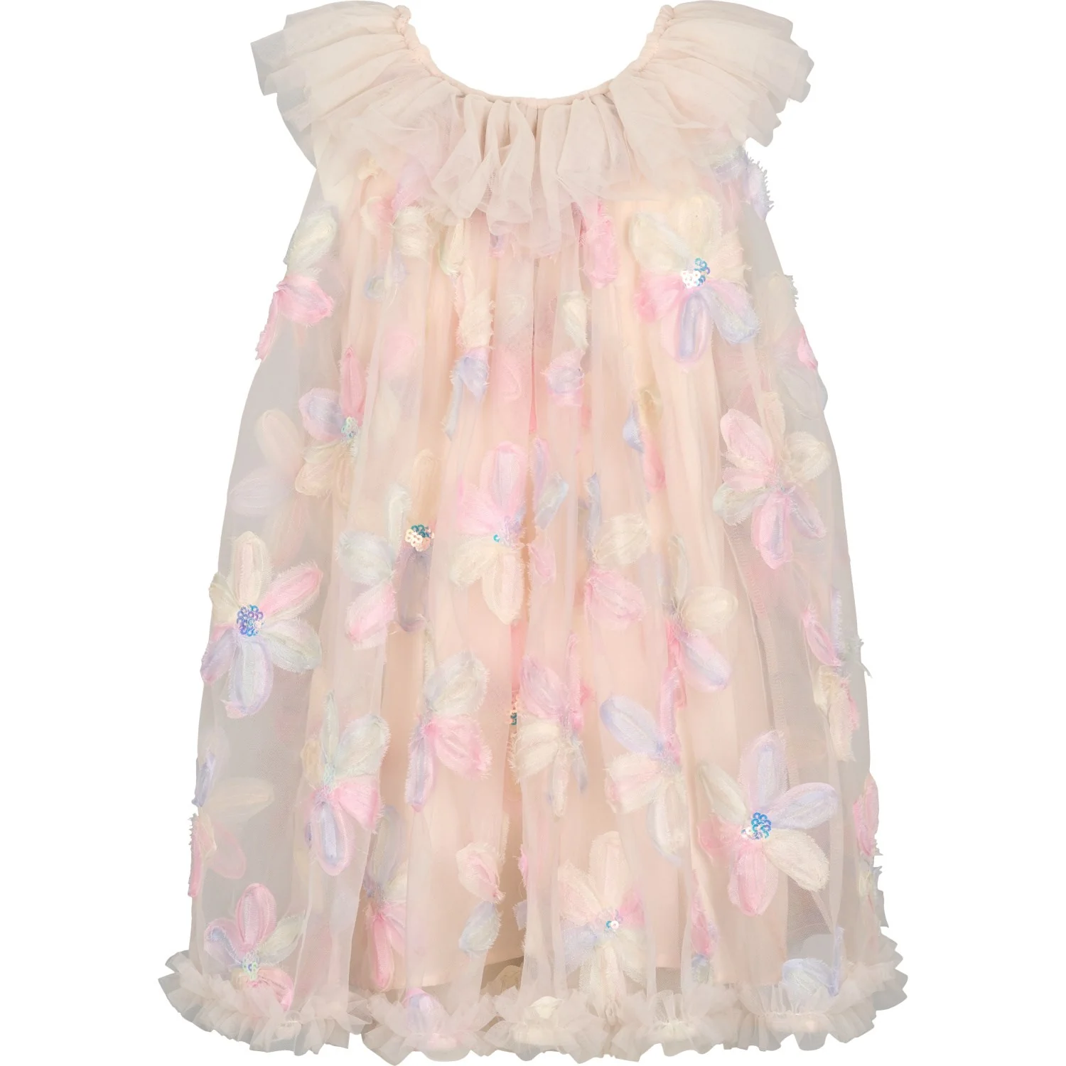MarMar Flower Tulle Rainbow Tulle Daja Dress - Image 8