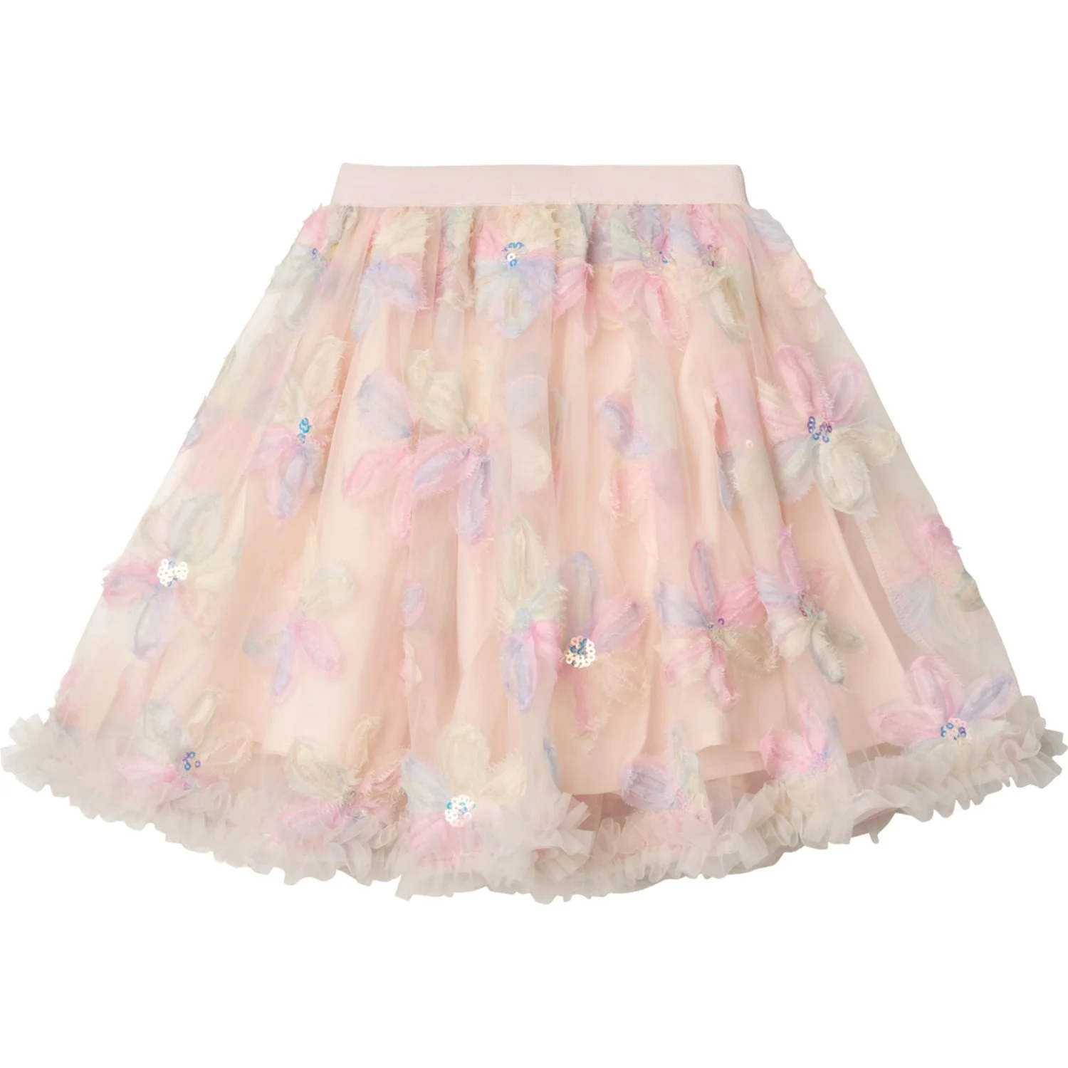 MarMar Flower Tulle Rainbow Tulle Solvig Skirt - Image 4