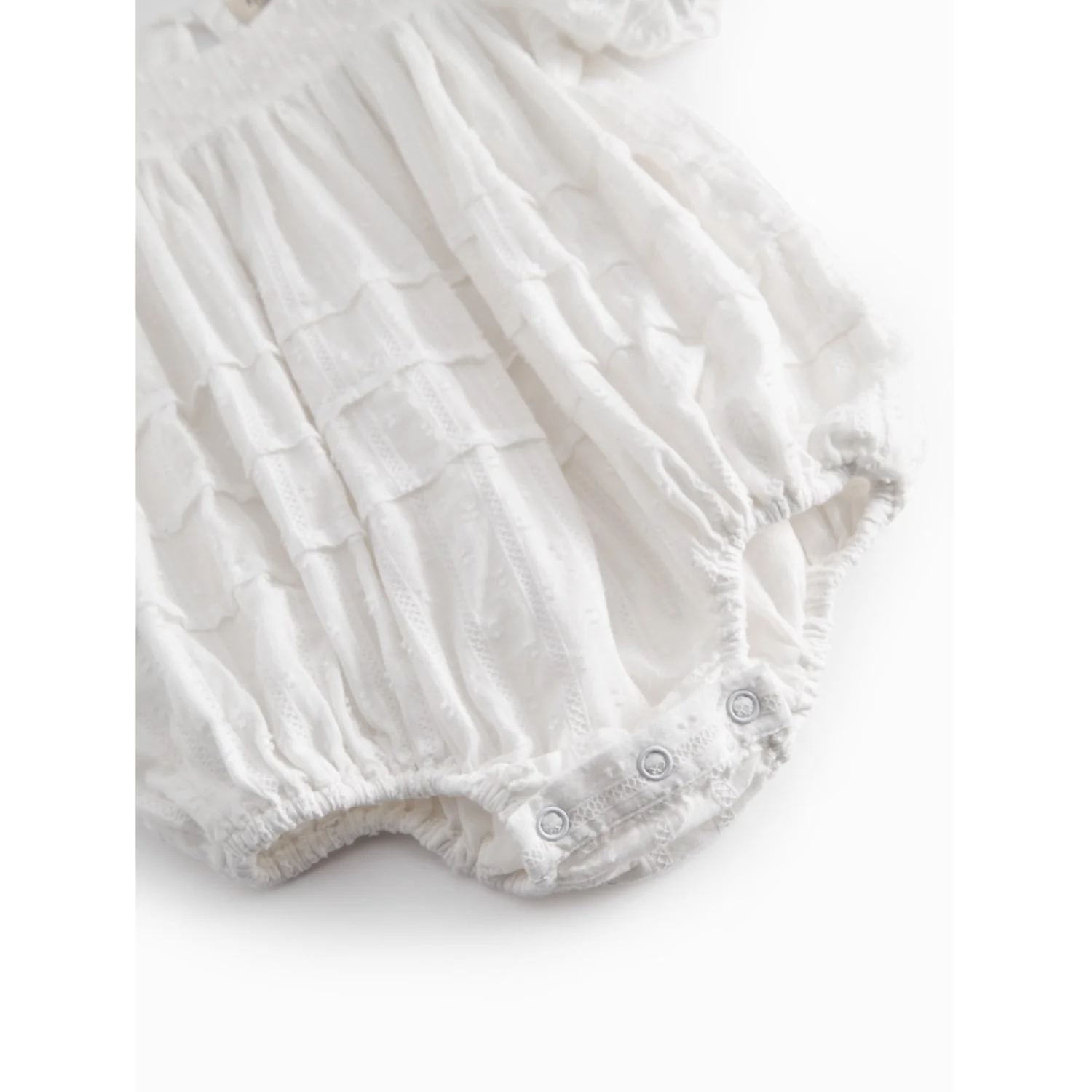 MarMar Gauze White Ritona Romper - Image 4