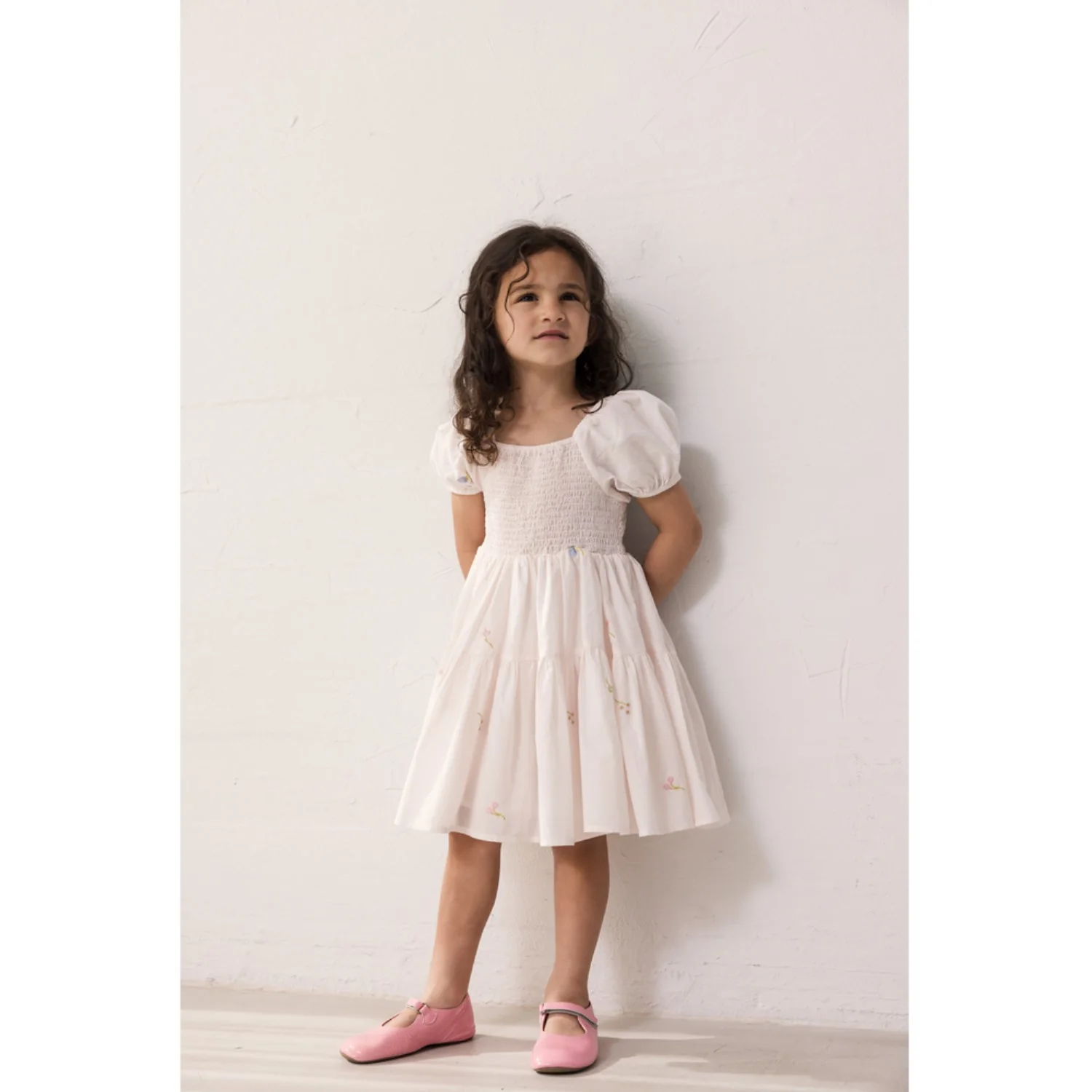 MarMar Light Cotton Summer Embroidery Dyman Dress - Image 2