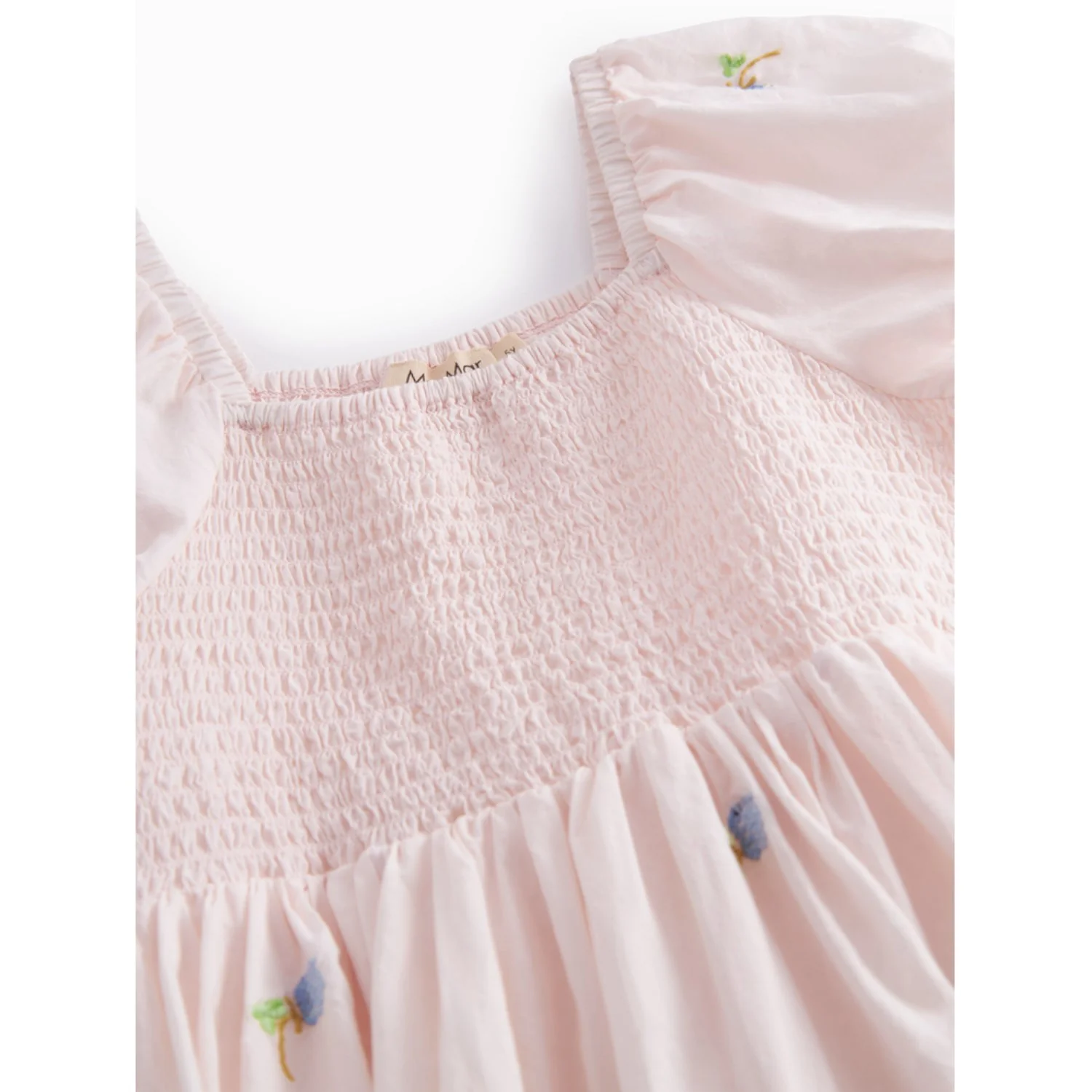 MarMar Light Cotton Summer Embroidery Dyman Dress - Image 3