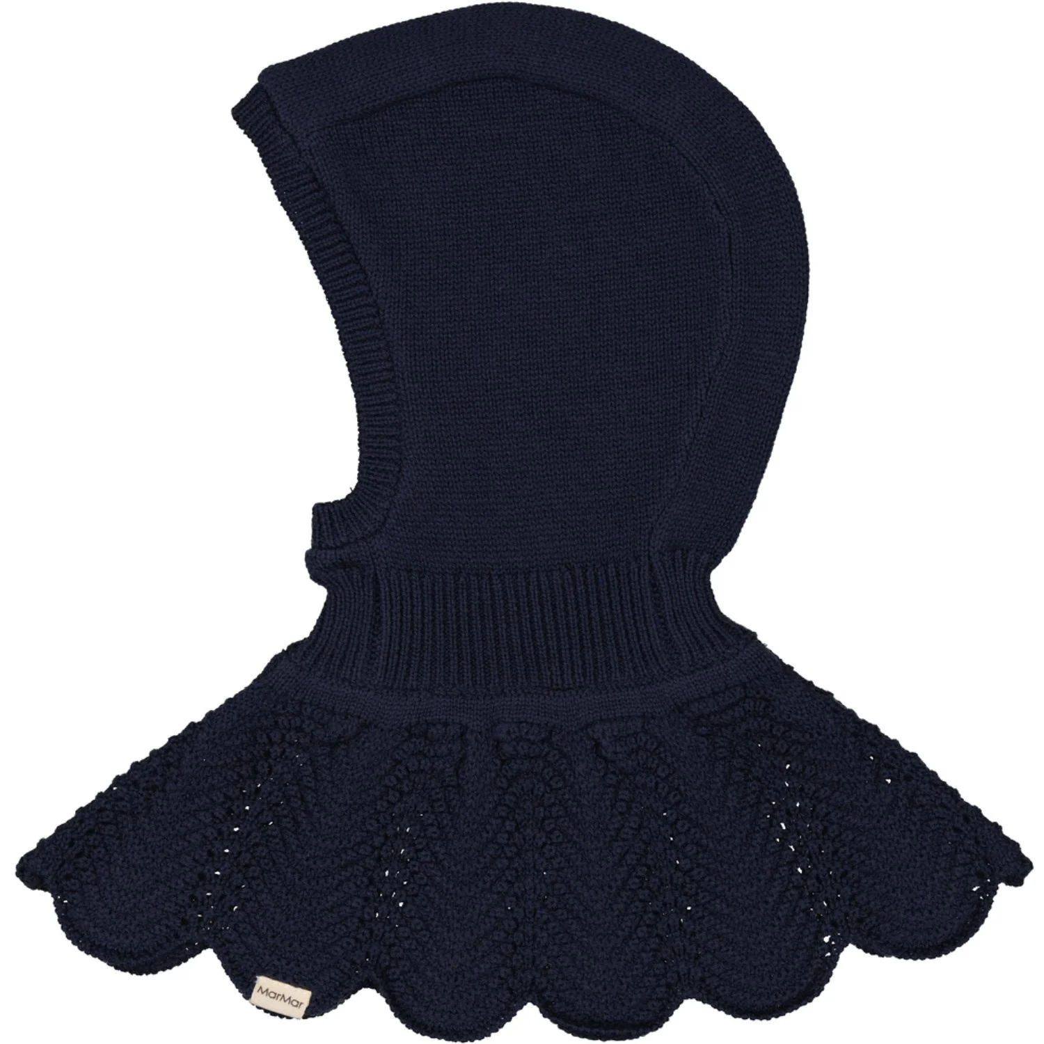 MarMar Light Cotton Wool Lace Ink Adalyn Knit Hat