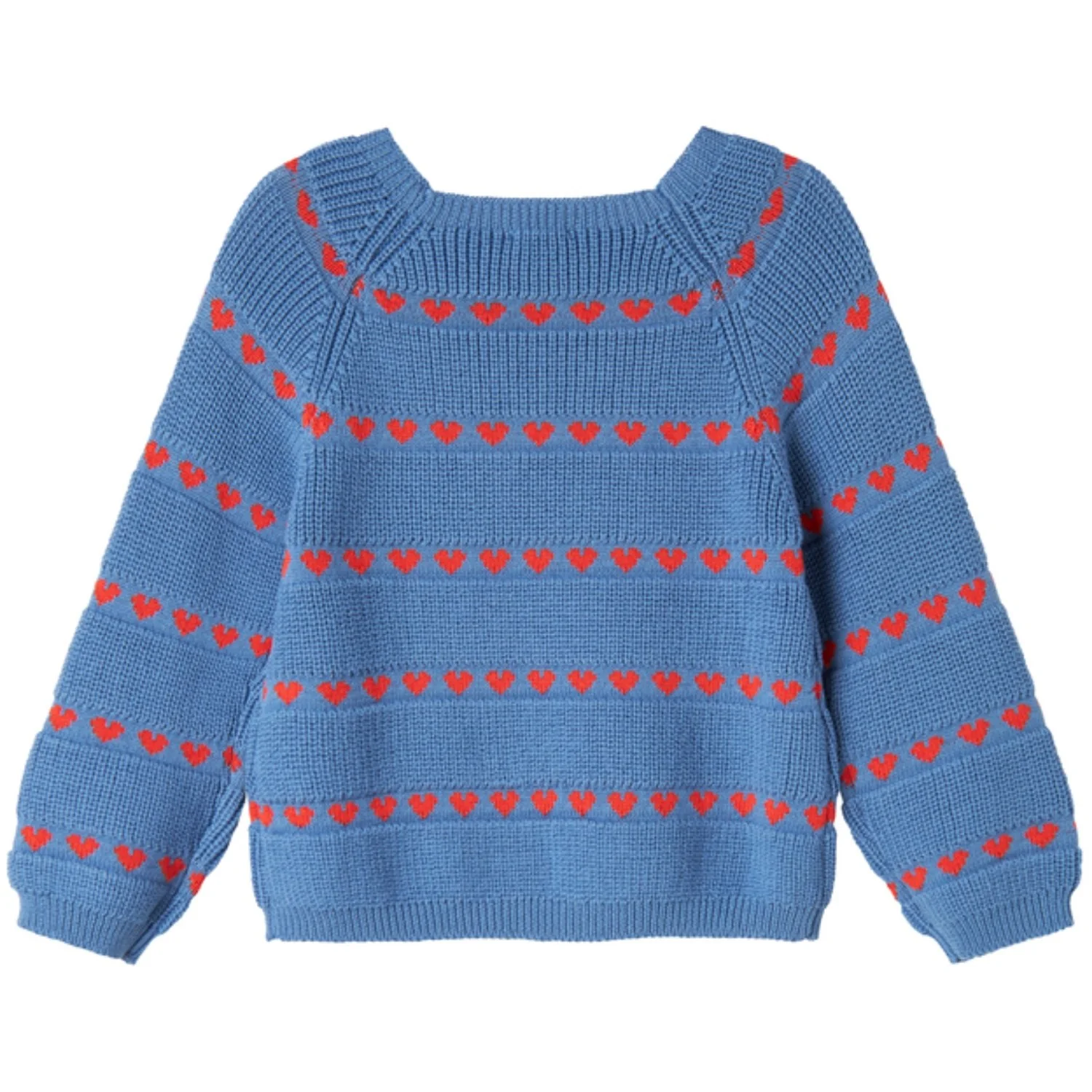 MarMar Light Cotton Wool Pattern Heaven Hearts Torin Knit - Image 5