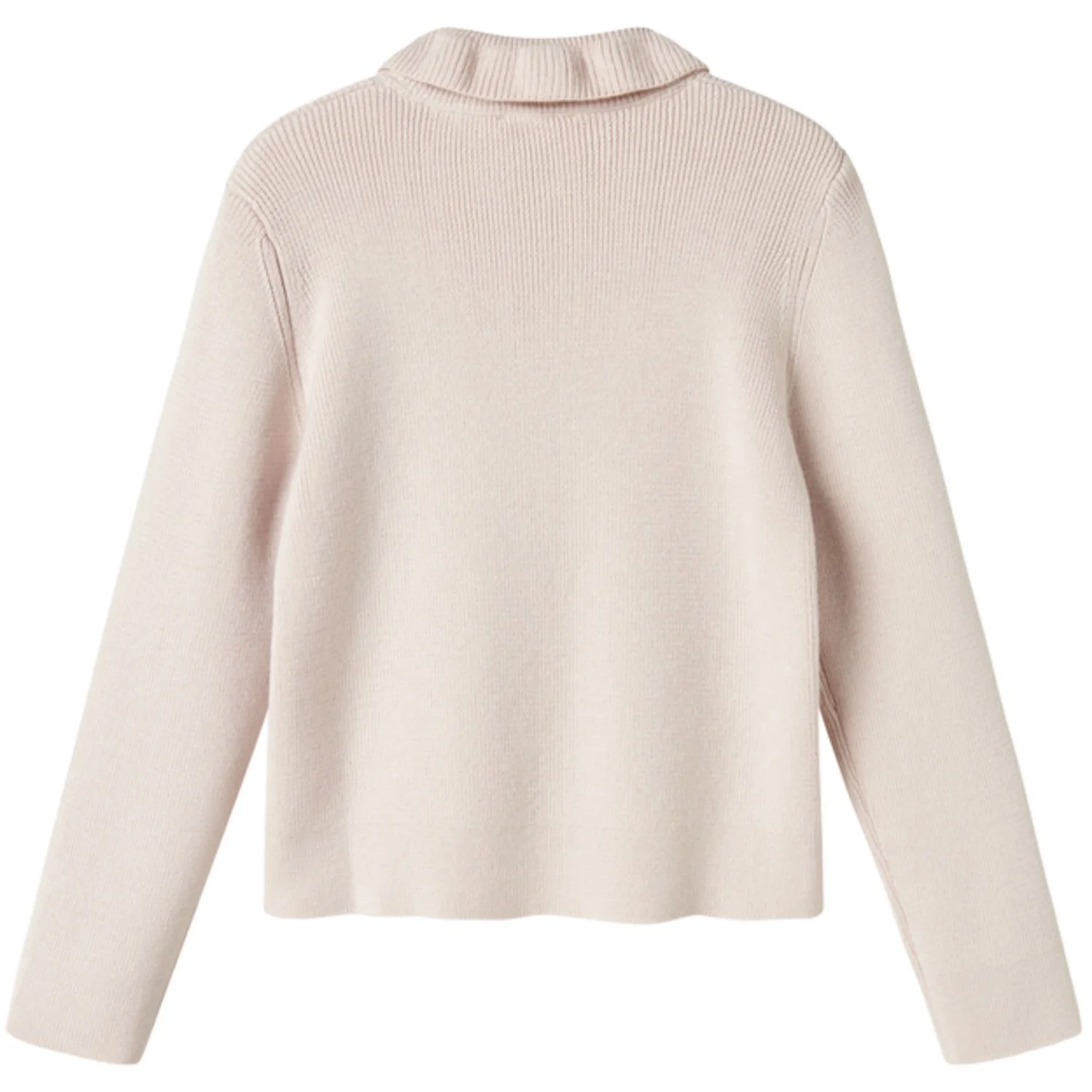 MarMar Light Cotton Wool Rib Vanilla Tilda Knit Cardigan - Image 5