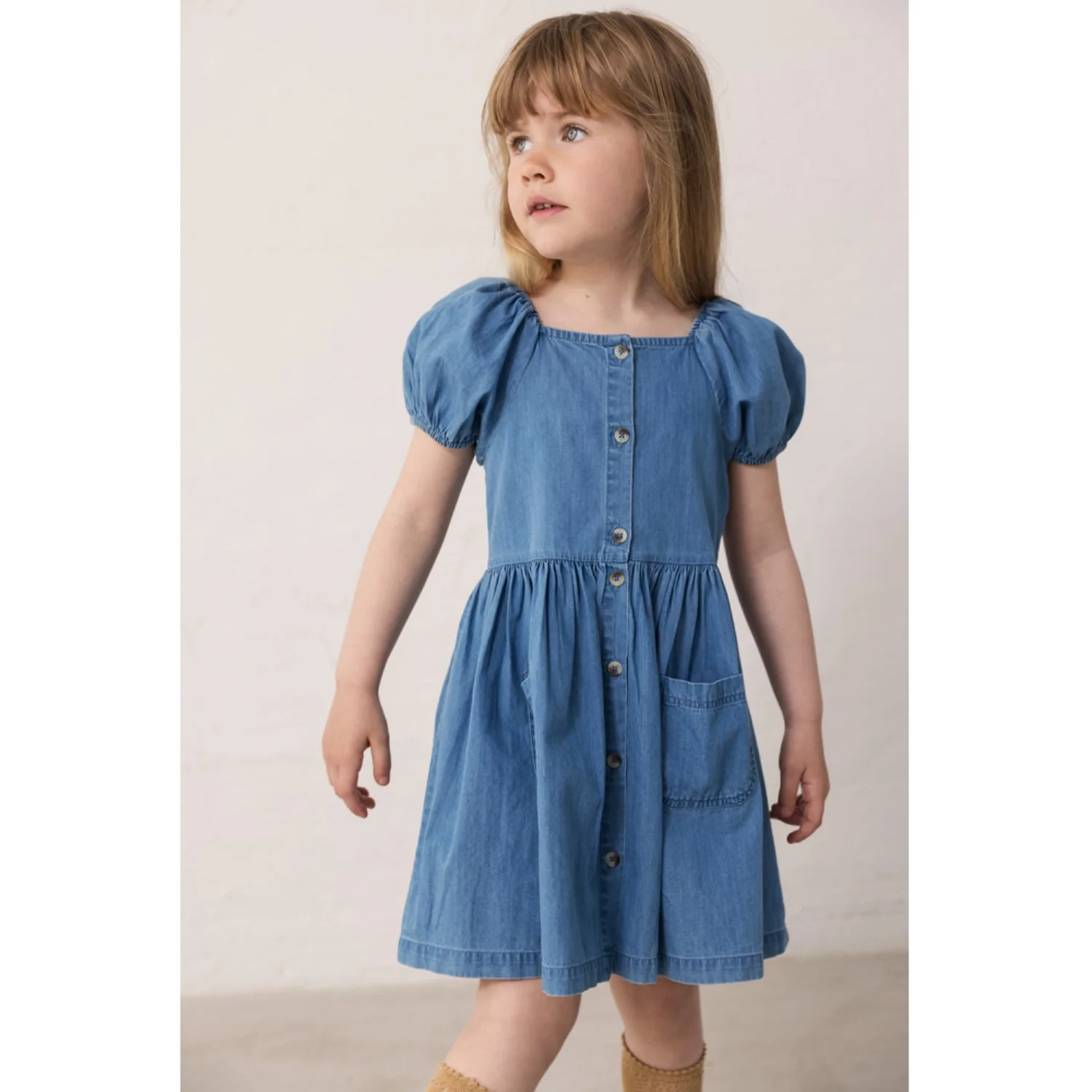 MarMar Light Denim Blue Denim Davery Dress - Image 2