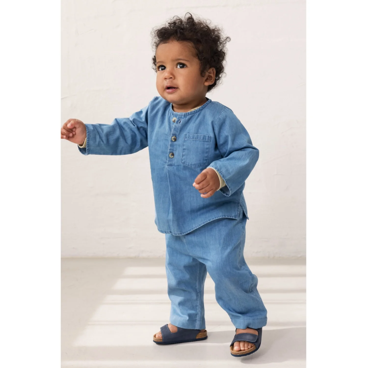 MarMar Light Denim Blue Denim Troy Shirt - Image 2