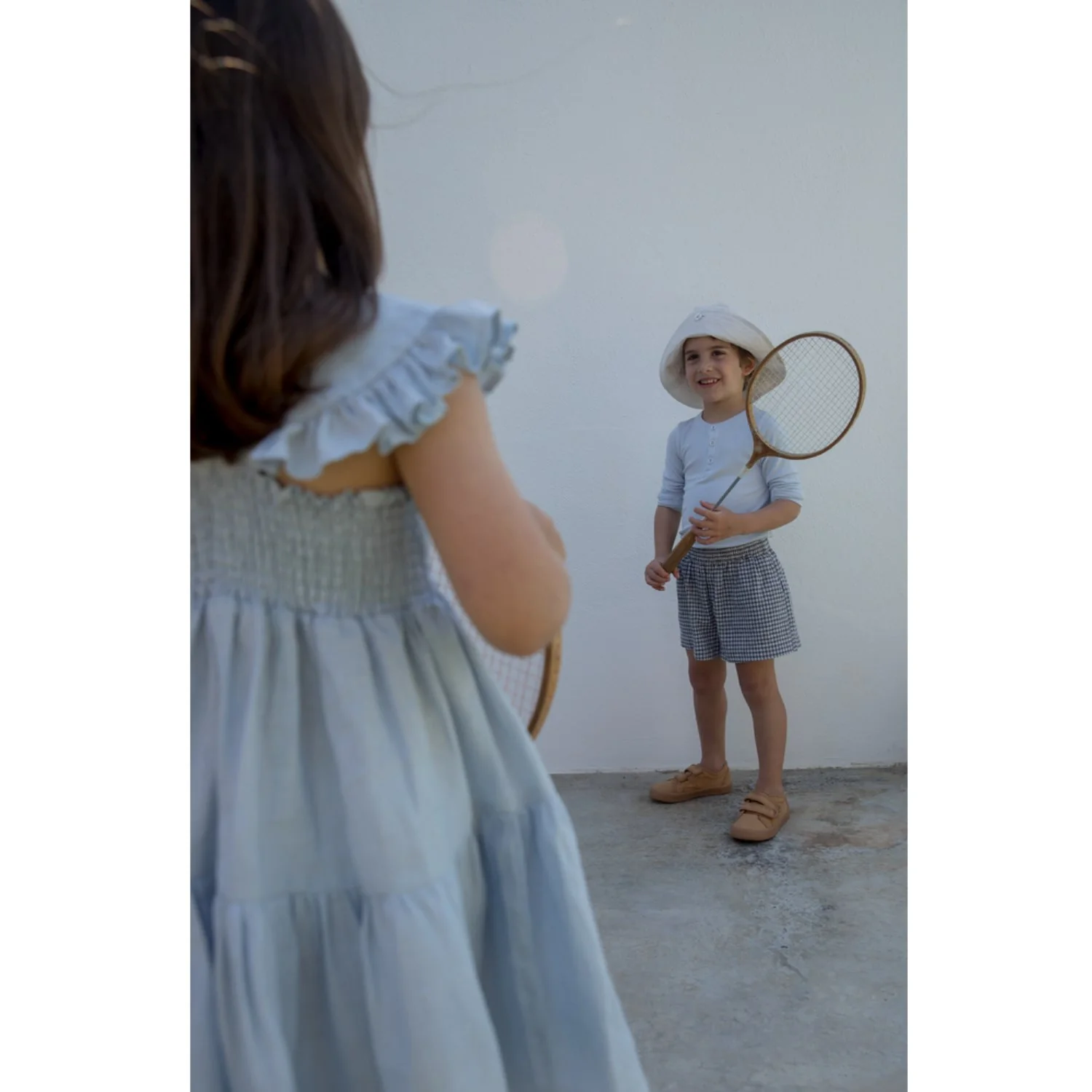 MarMar Linen Blue Mist Dalani Dress - Image 2