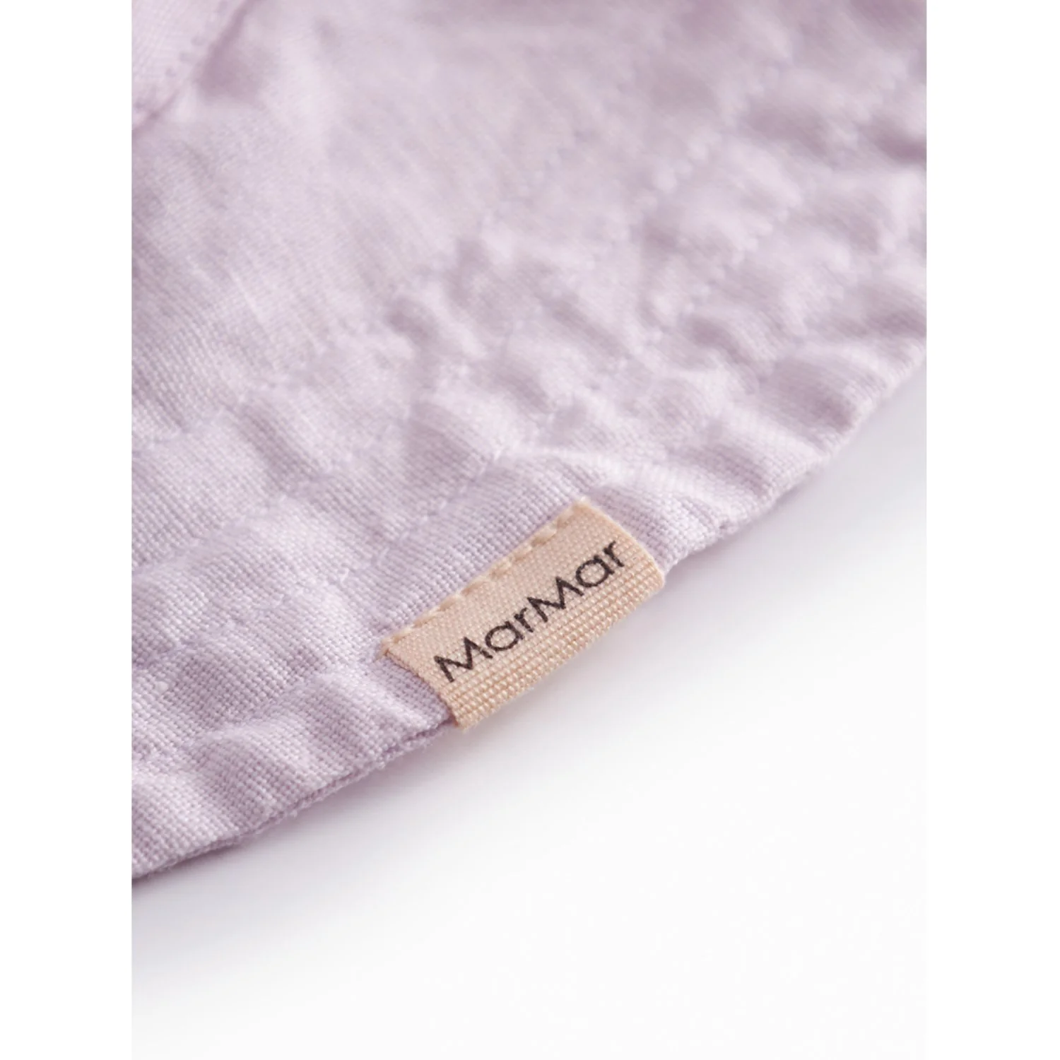 MarMar Linen Sweet Violet Alba Baby L Hat - Image 3