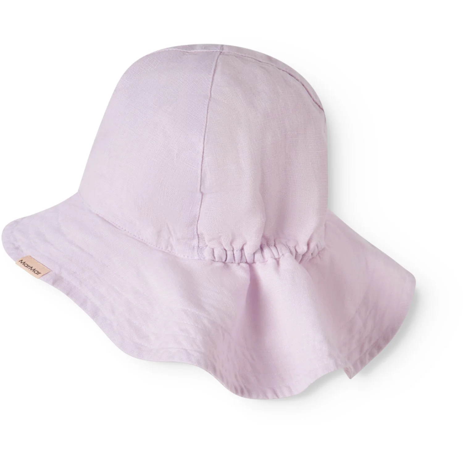 MarMar Linen Sweet Violet Alba Baby L Hat - Image 5