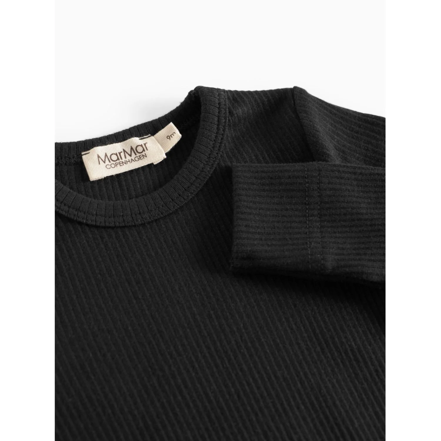 MarMar Modal Black Plain Body LS - Image 2