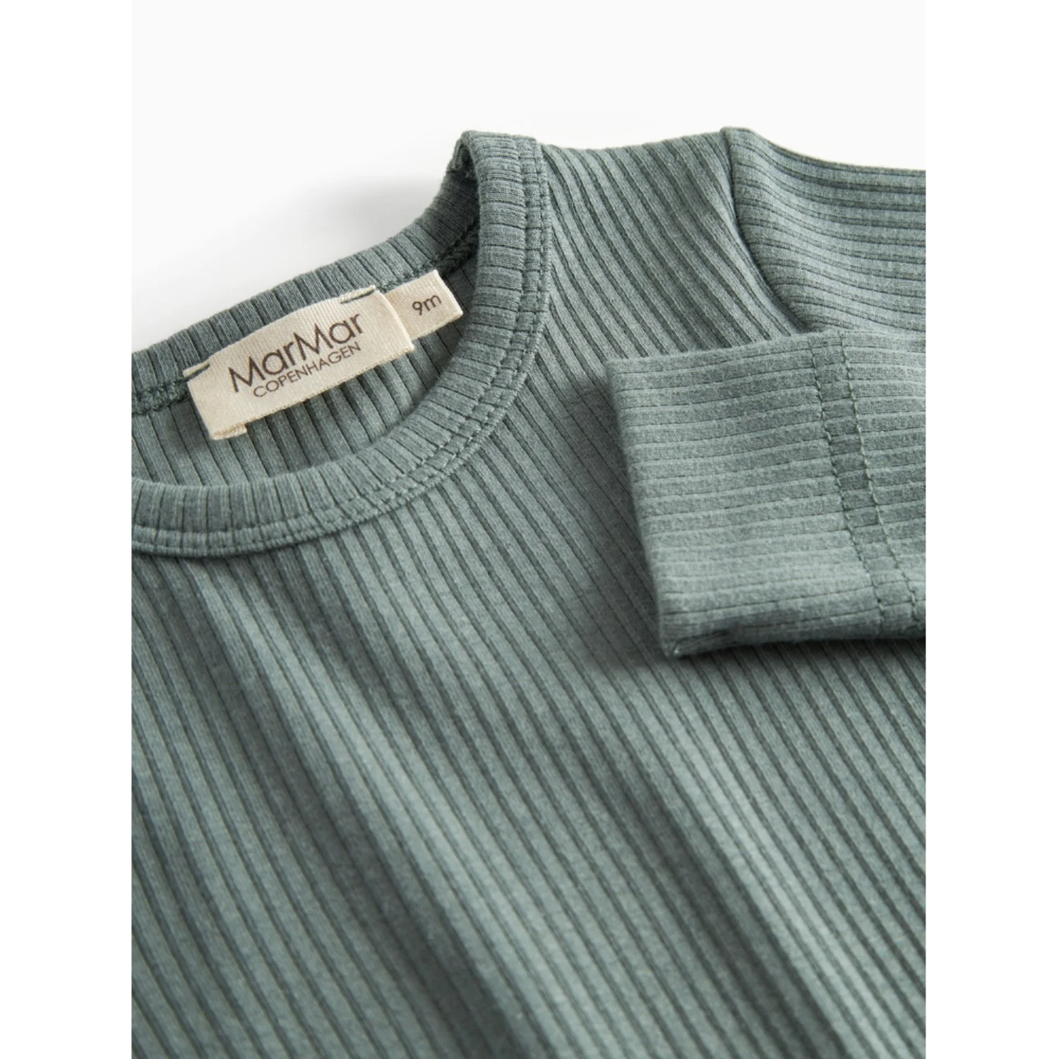 MarMar Modal Dusty Green Plain Body LS - Image 3