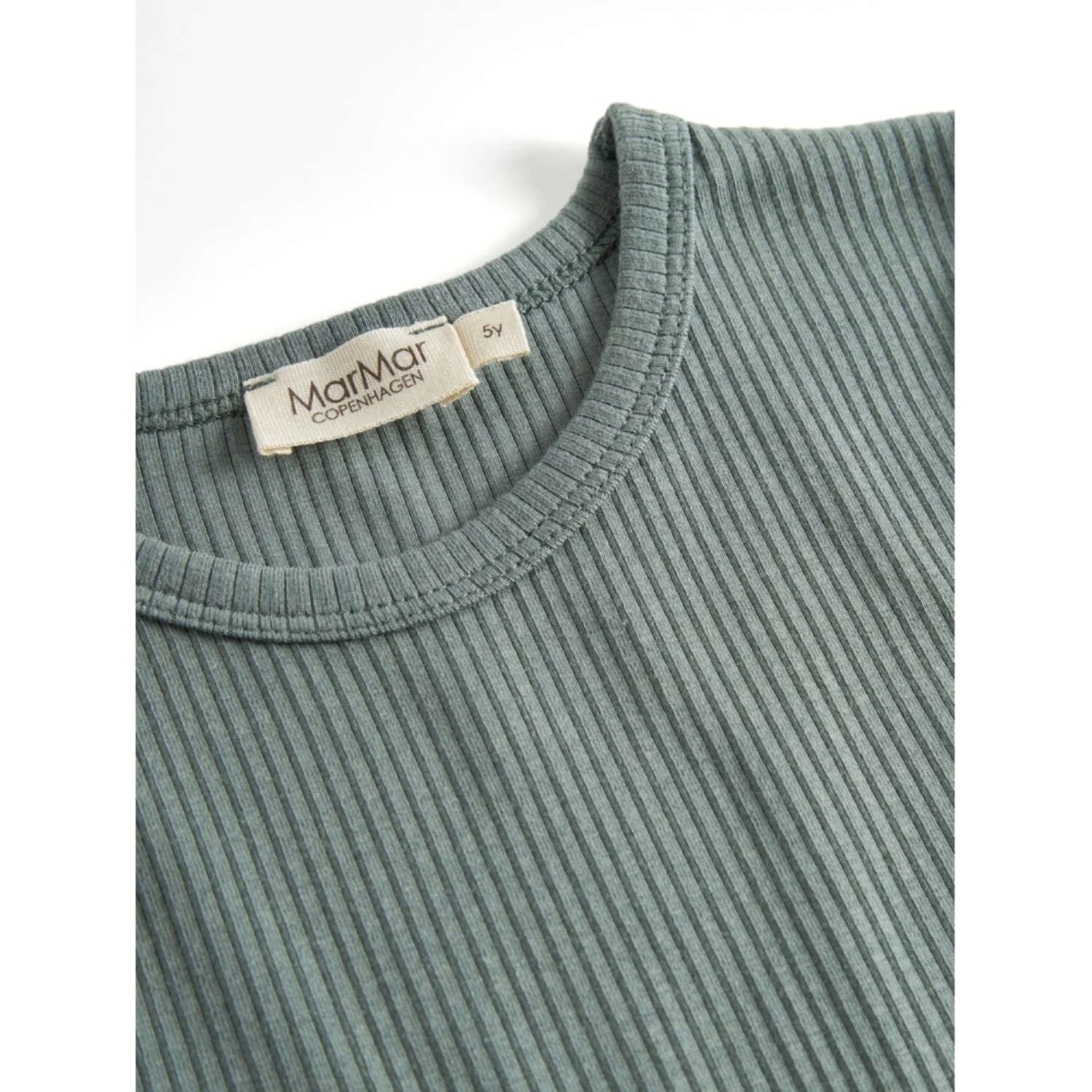 MarMar Modal Dusty Green Plain Tee LS - Image 3