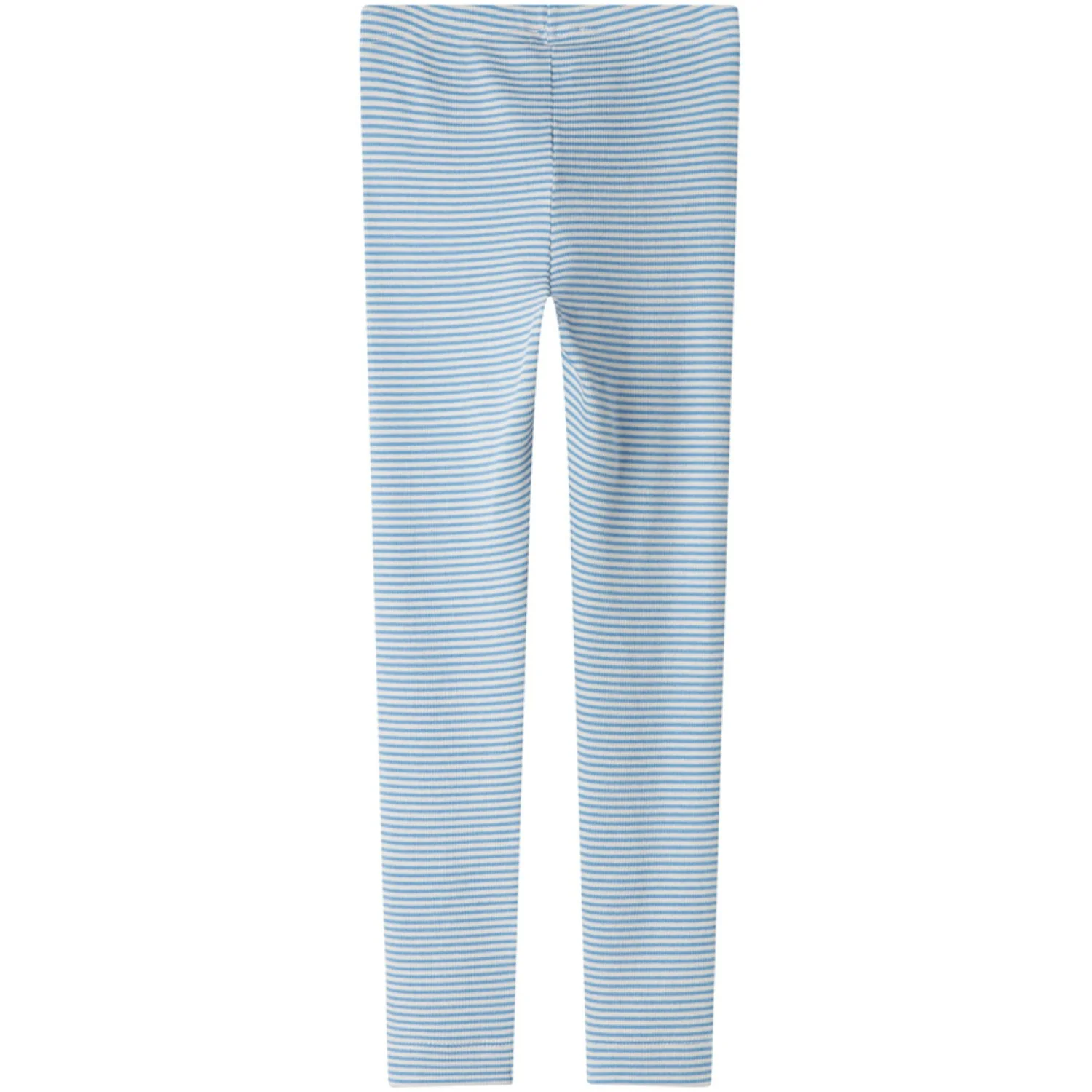 MarMar Modal Fine Rib Blue Stripe Leggings - Image 4