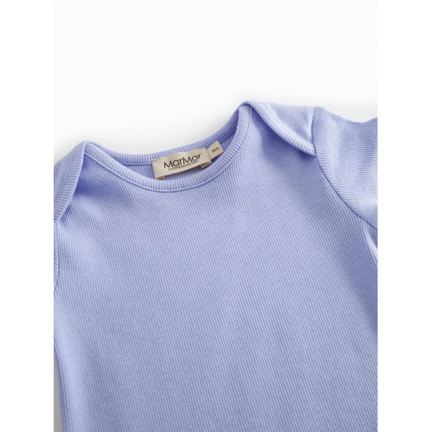 MarMar Modal Fine Rib Ice Lavender Ben SS Body - Image 2