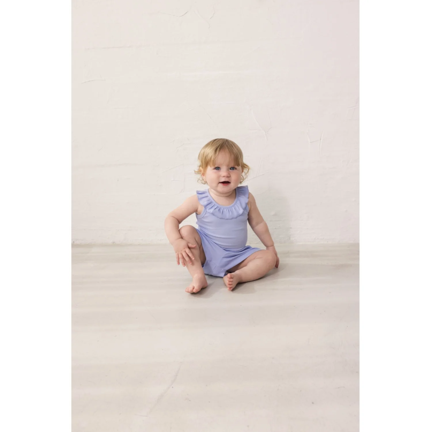 MarMar Modal Fine Rib Ice Lavender Paulo Shorts - Image 2