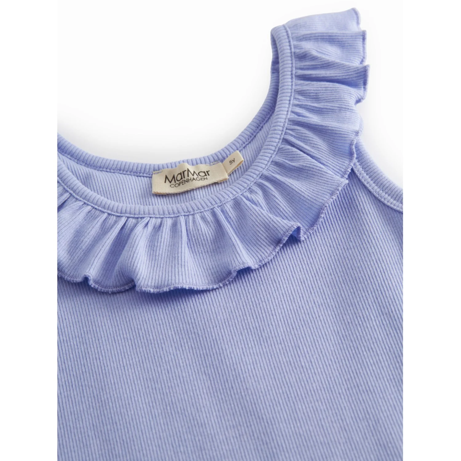 MarMar Modal Fine Rib Ice Lavender Tamar Top - Image 3
