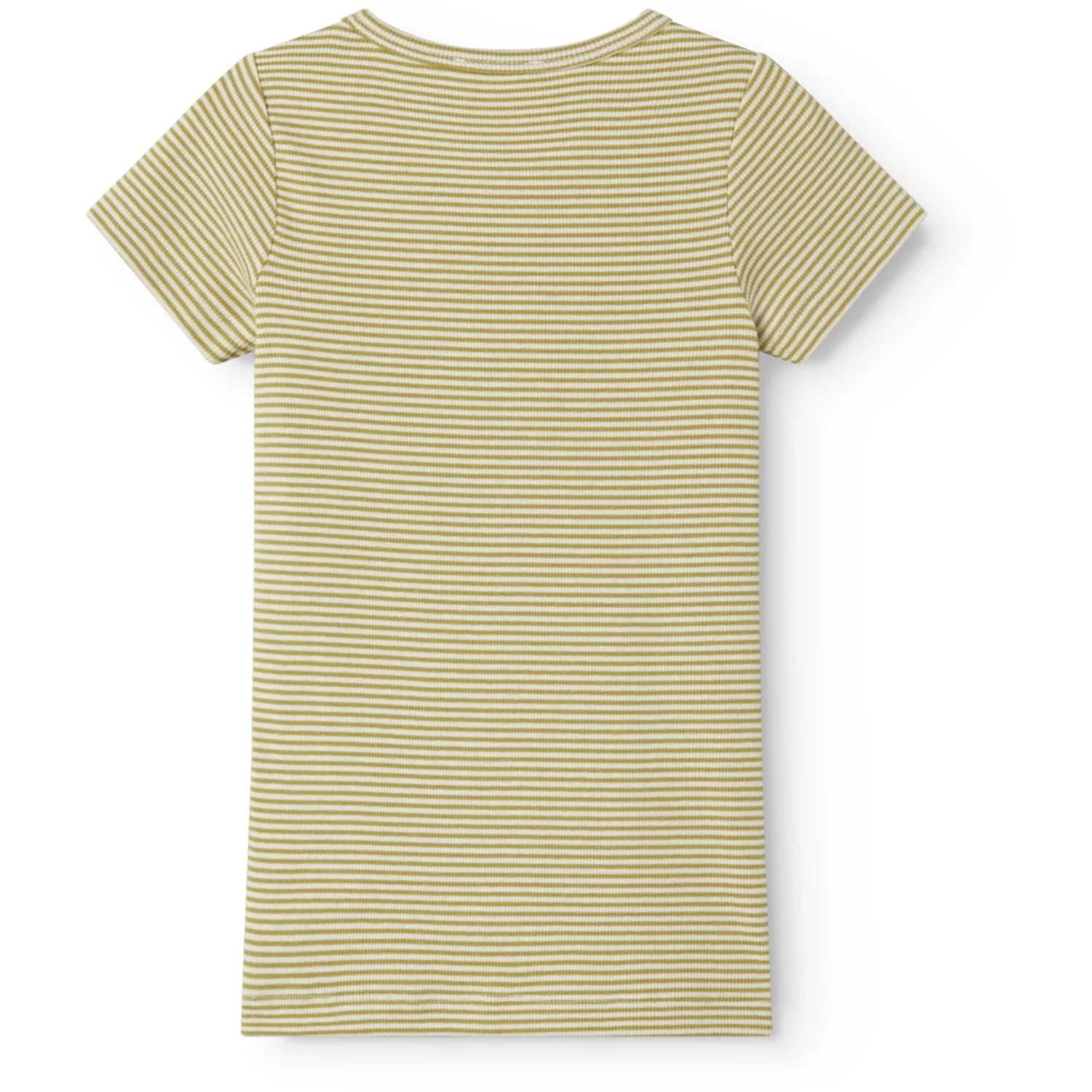MarMar Modal Fine Rib Olive Stripe Tago T-shirt - Image 4