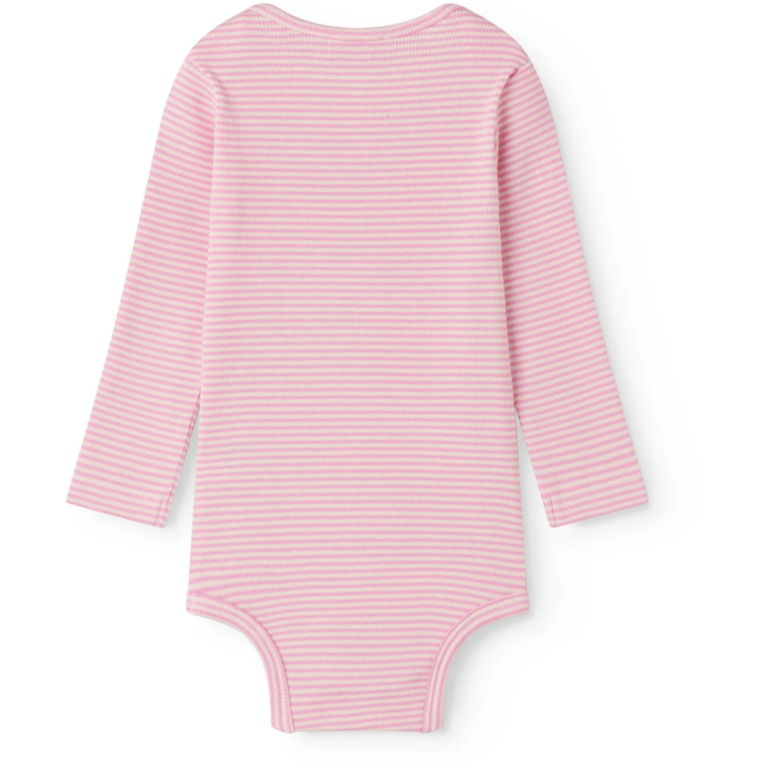MarMar Modal Fine Rib Pink Stripe Ben Body - Image 4