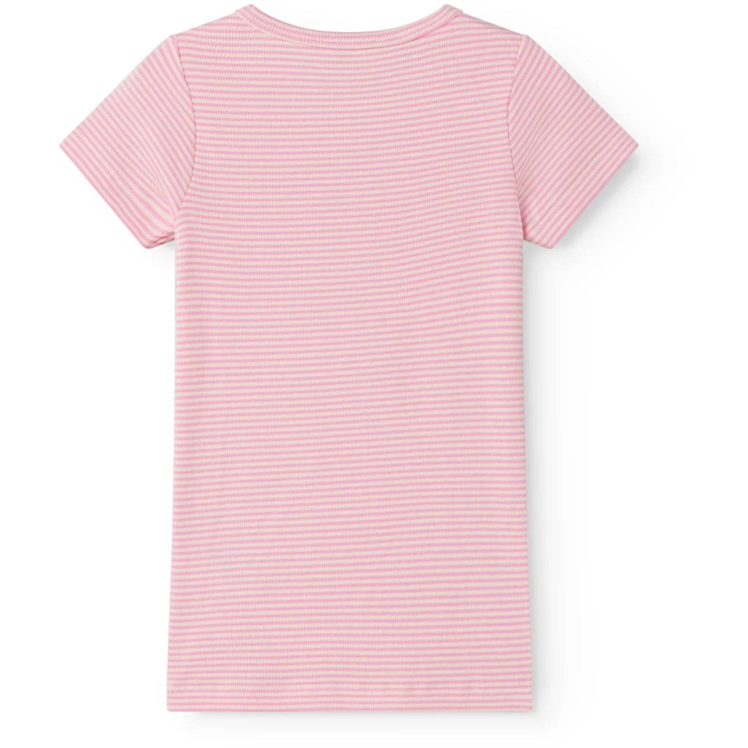 MarMar Modal Fine Rib Pink Stripe Tago T-shirt - Image 4
