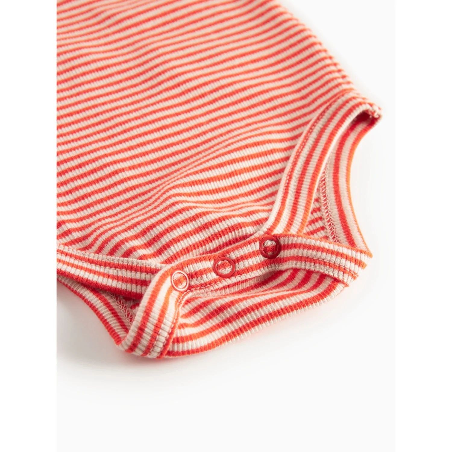 MarMar Modal Fine Rib Red Stripe Ben Body - Image 3