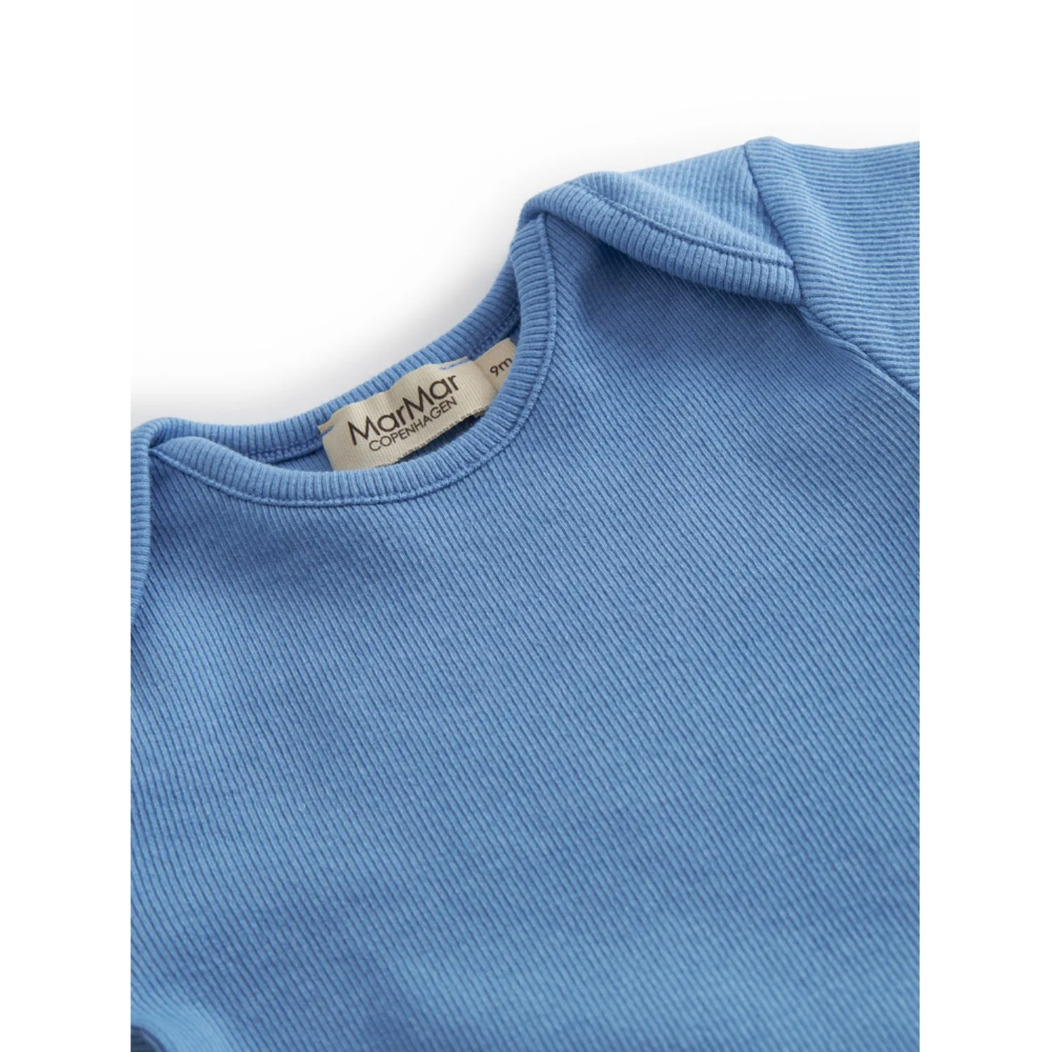 MarMar Modal Fine Rib Surf Blue Ben SS Body - Image 2