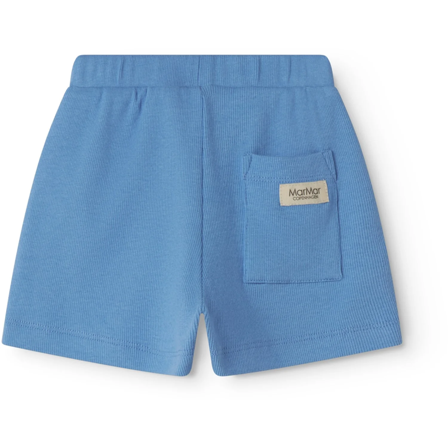 MarMar Modal Fine Rib Surf Blue Paulo Shorts - Image 5