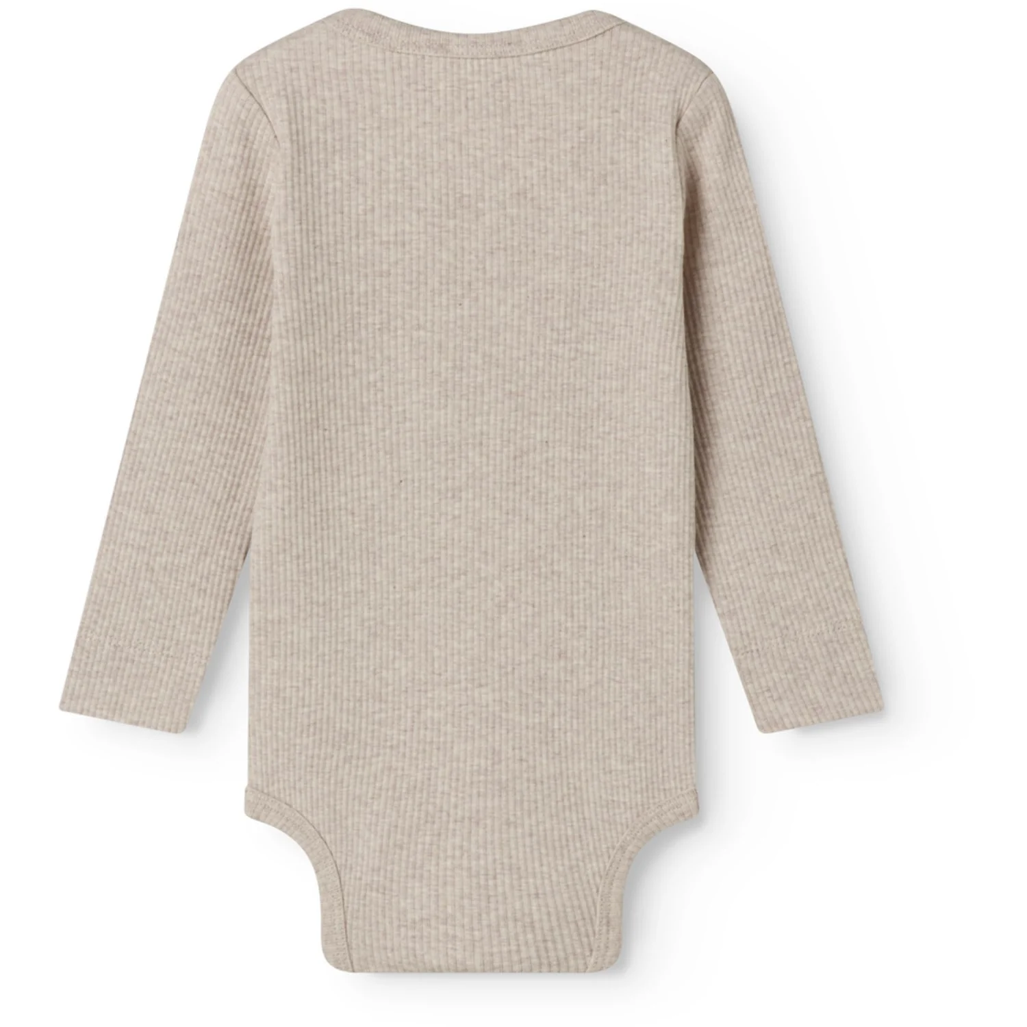 MarMar Modal Melange Light Beige Mel. Plain Body LS - Image 5
