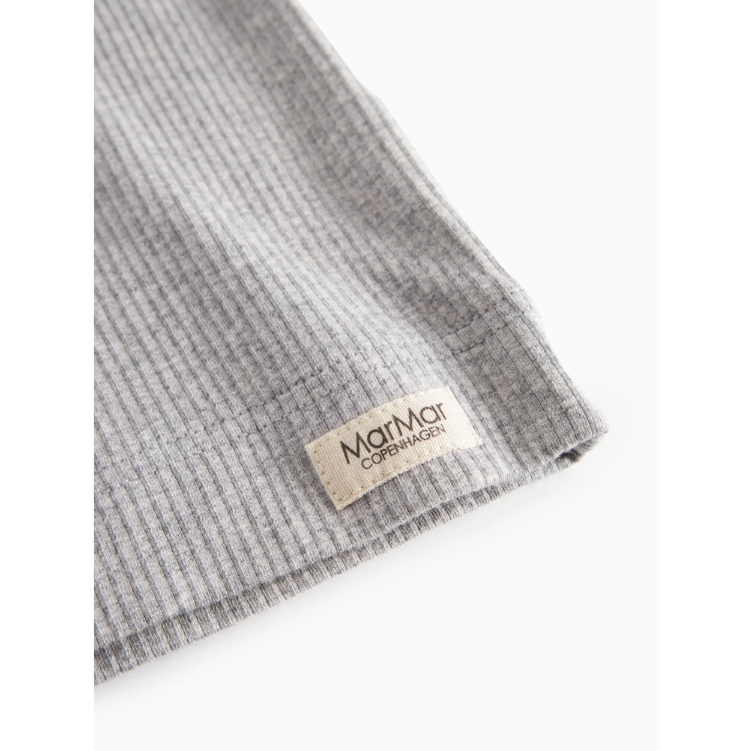 MarMar Modal Melange Light Grey Melange T-shirt - Image 3