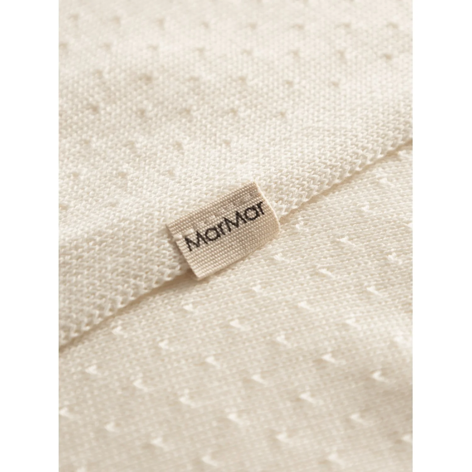 MarMar Modal Mix Mini Dots Gentle White Alia Blanket - Image 2