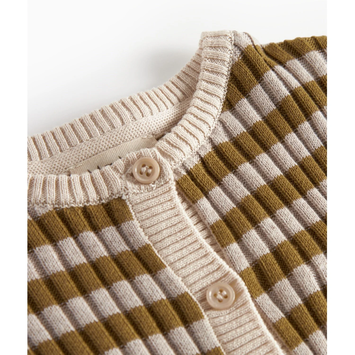 MarMar Modal Mix Stripe Cashew Mel. Stripe Tob Knit Cardigan - Image 3