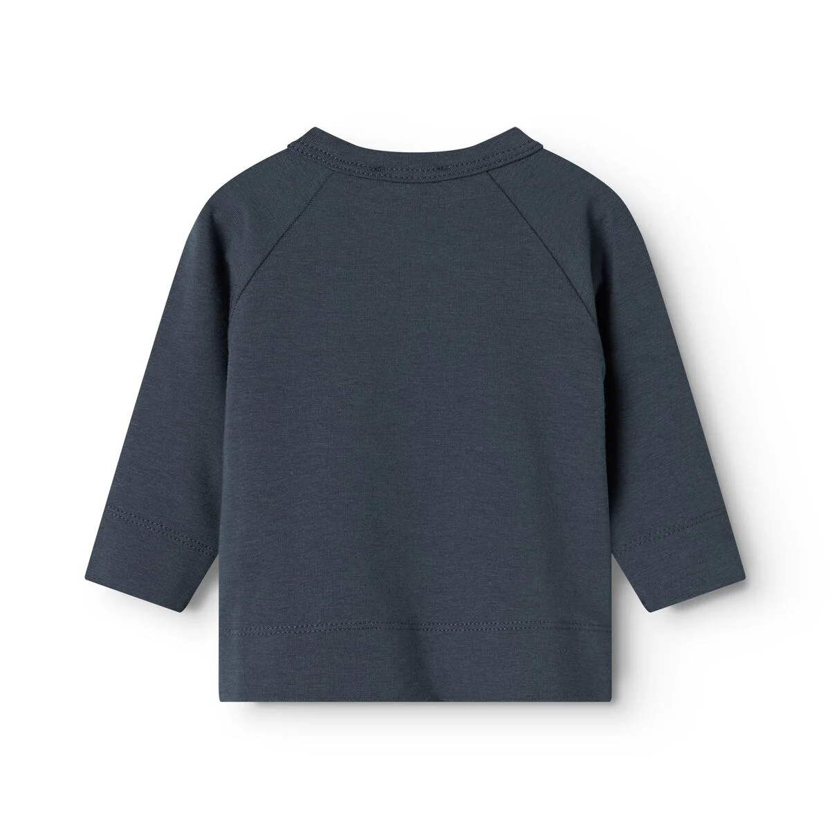 MarMar Modal New Born Blue Tut Wrap LS Blouse - Image 4