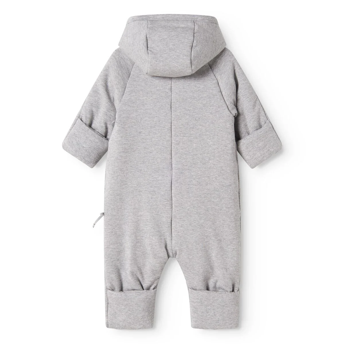 MarMar Modal New Born Light Grey Melange Rex Stroller Suit - Image 4