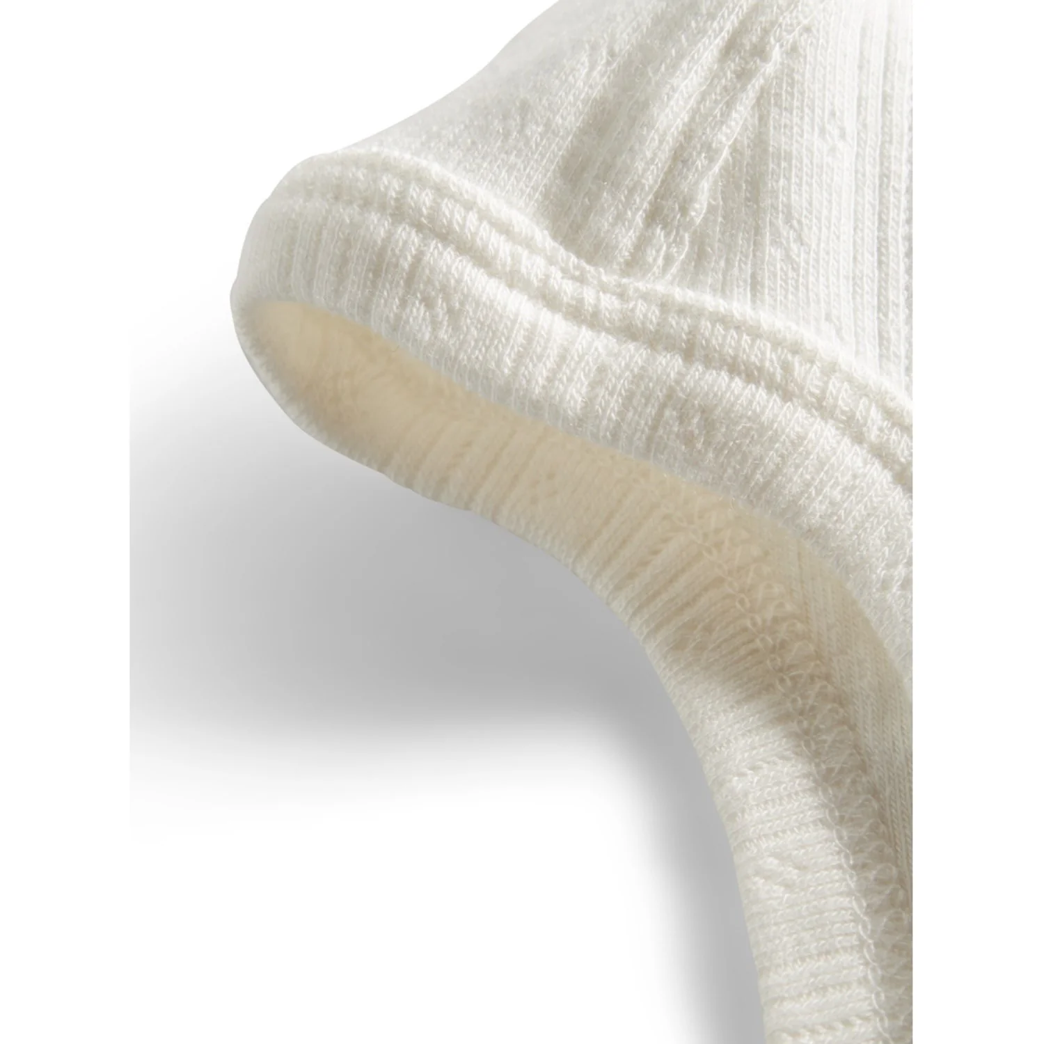 MarMar Modal Pointelle Gentle White Hoody - Image 2
